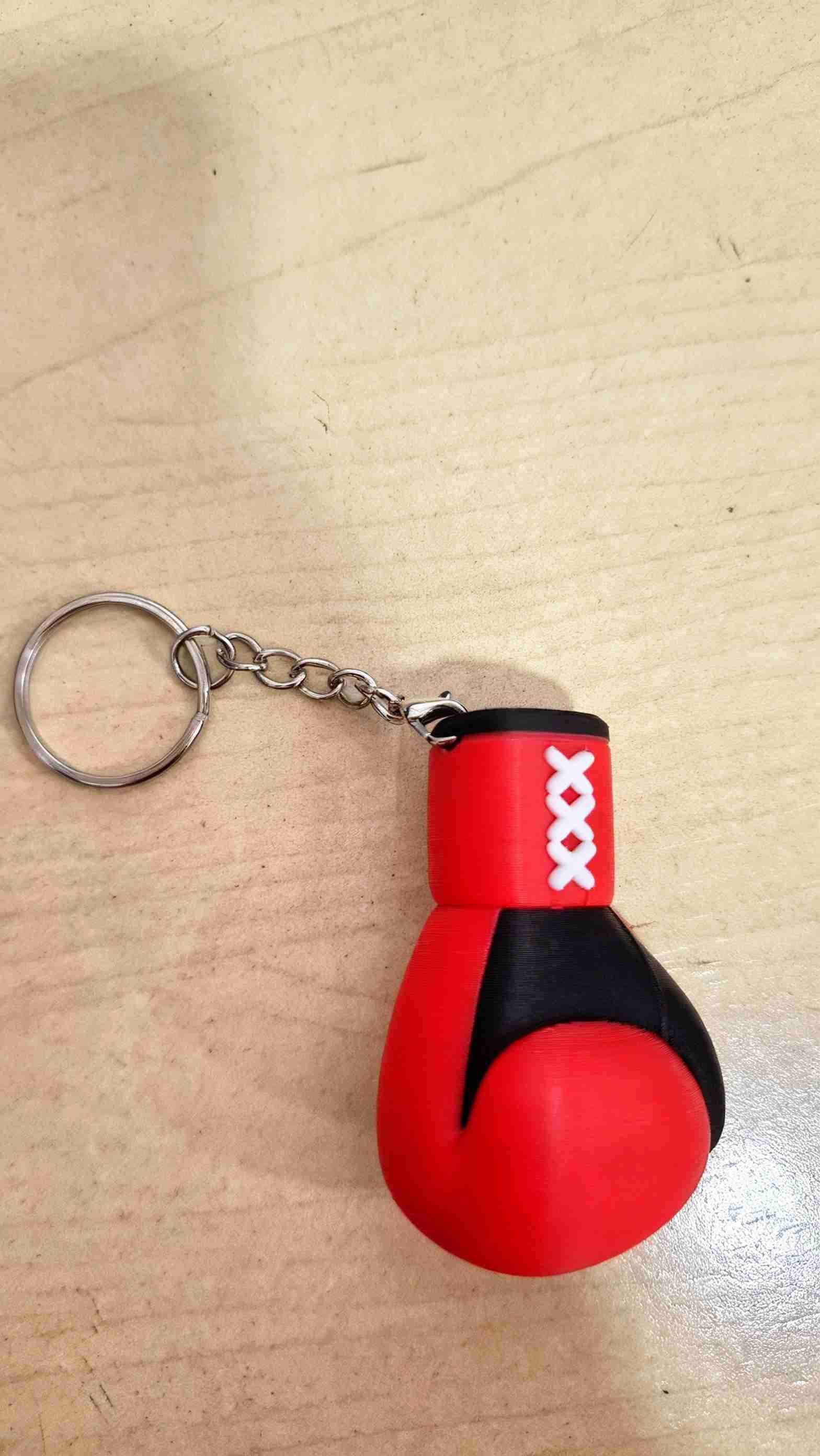 Llavero figura levantador de pesas - miniatura 2