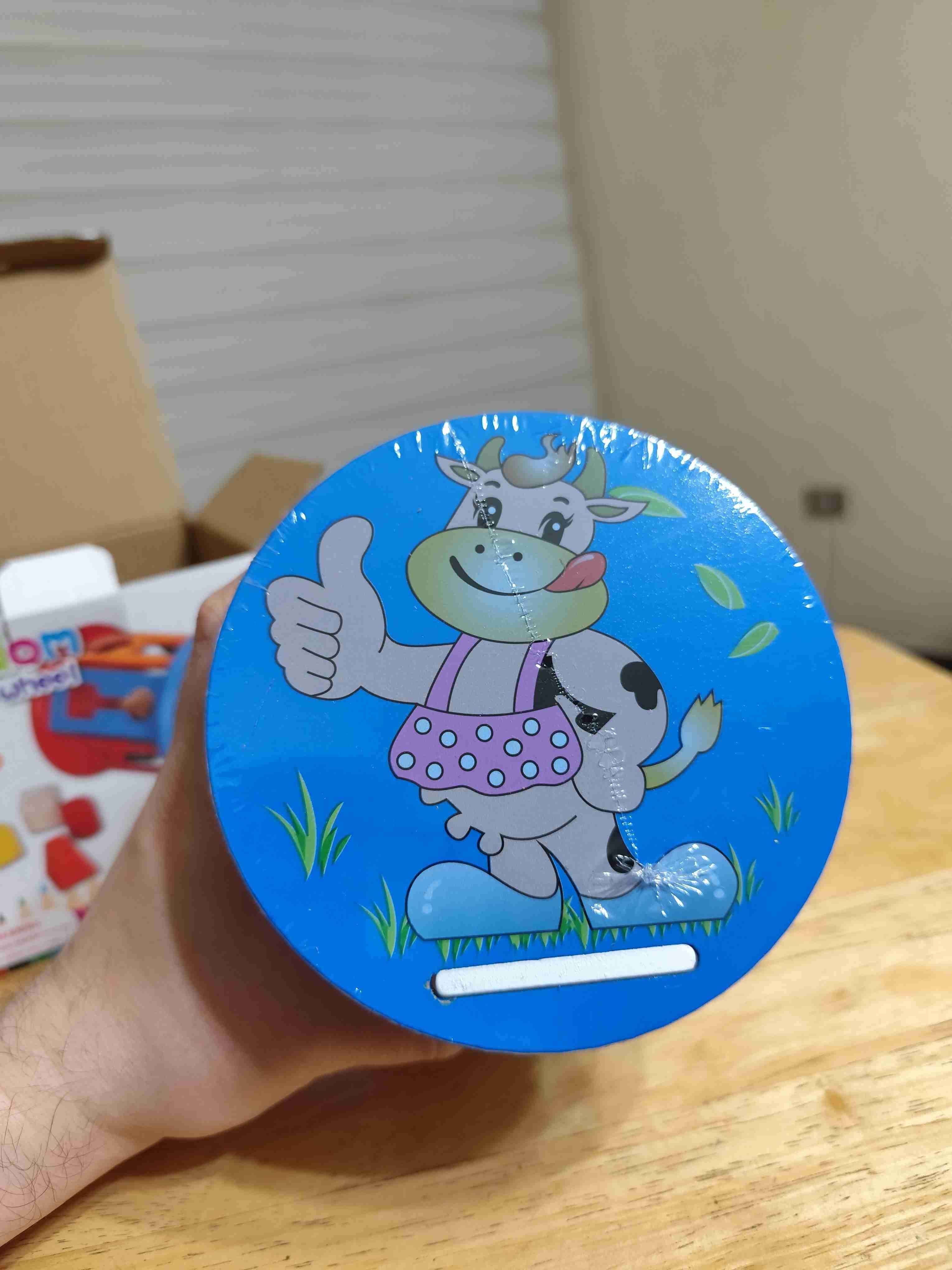 Juguete De Madera Cilindro de Encaje Niños - miniatura 2