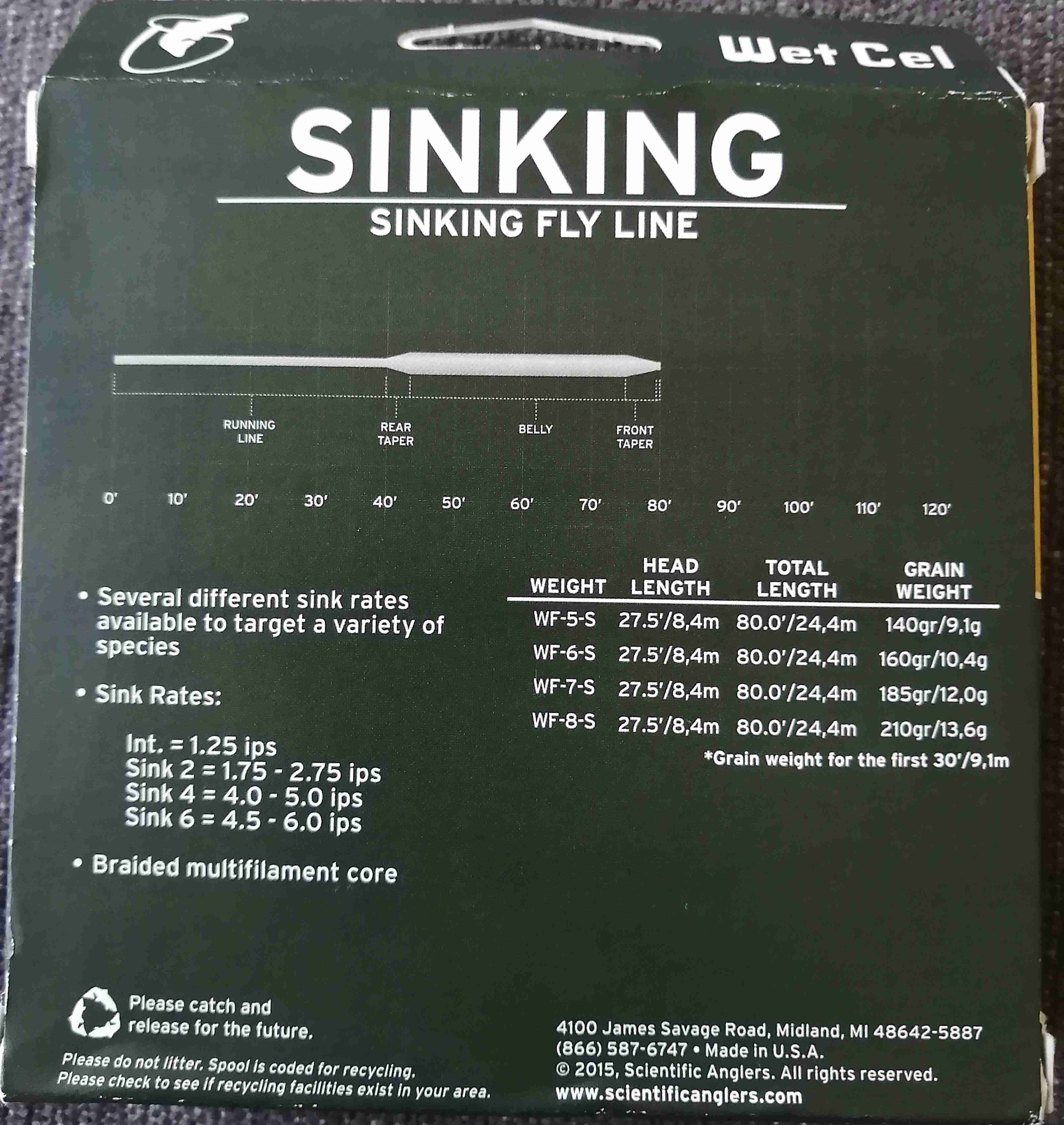 Línea de pesca Wet Cel Scientific Anglers - miniatura 2