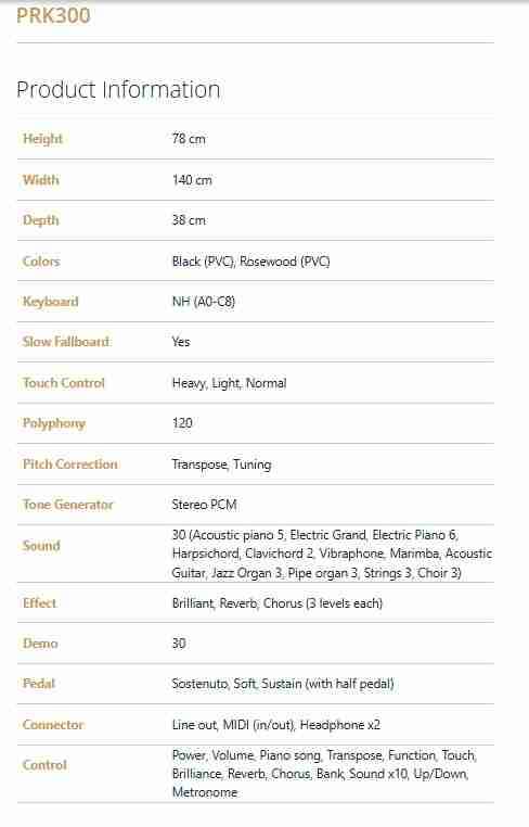 piano eléctrico Pearl River - miniatura 2