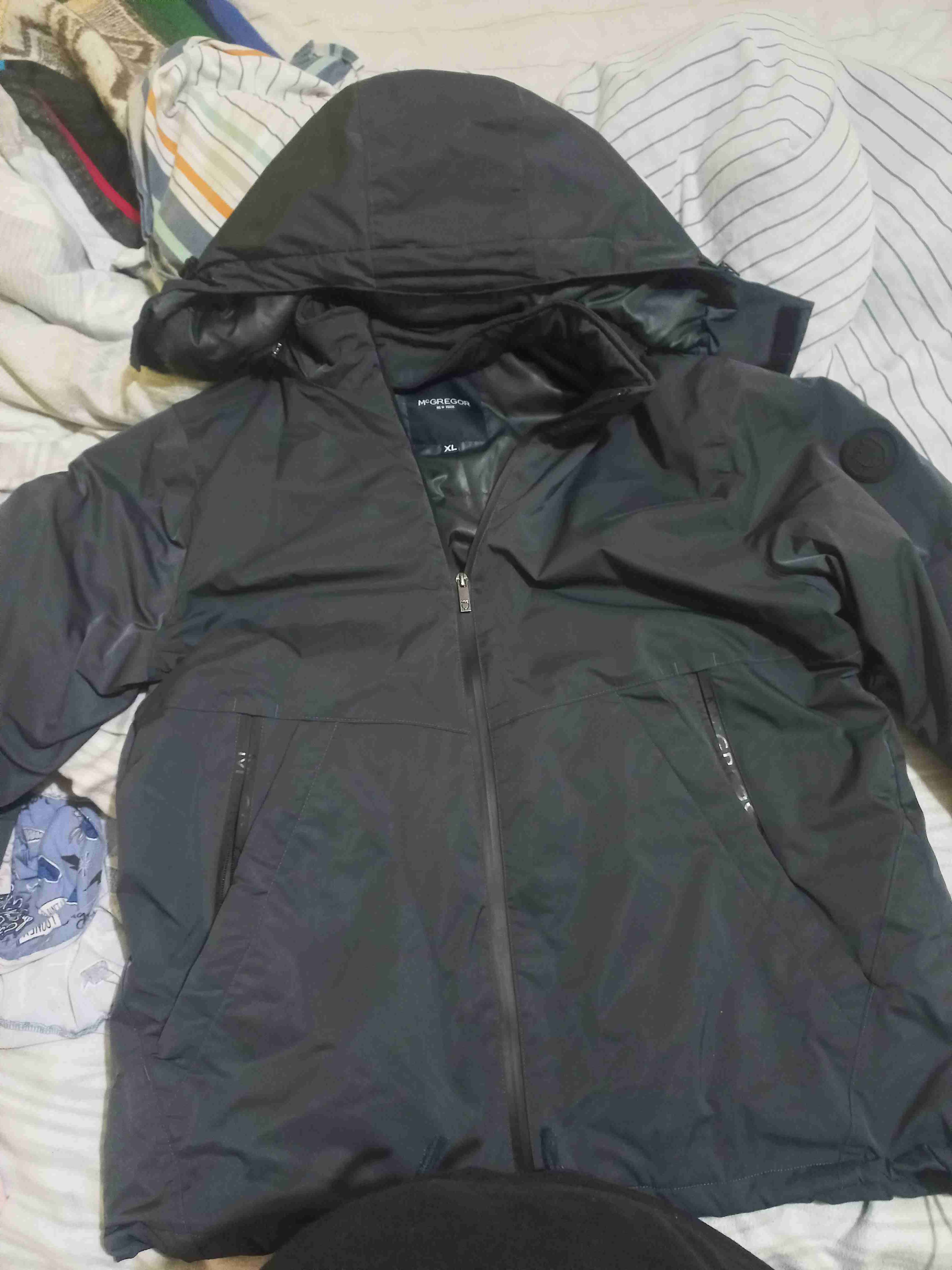 Parka negra con capucha mcgregor - miniatura 3