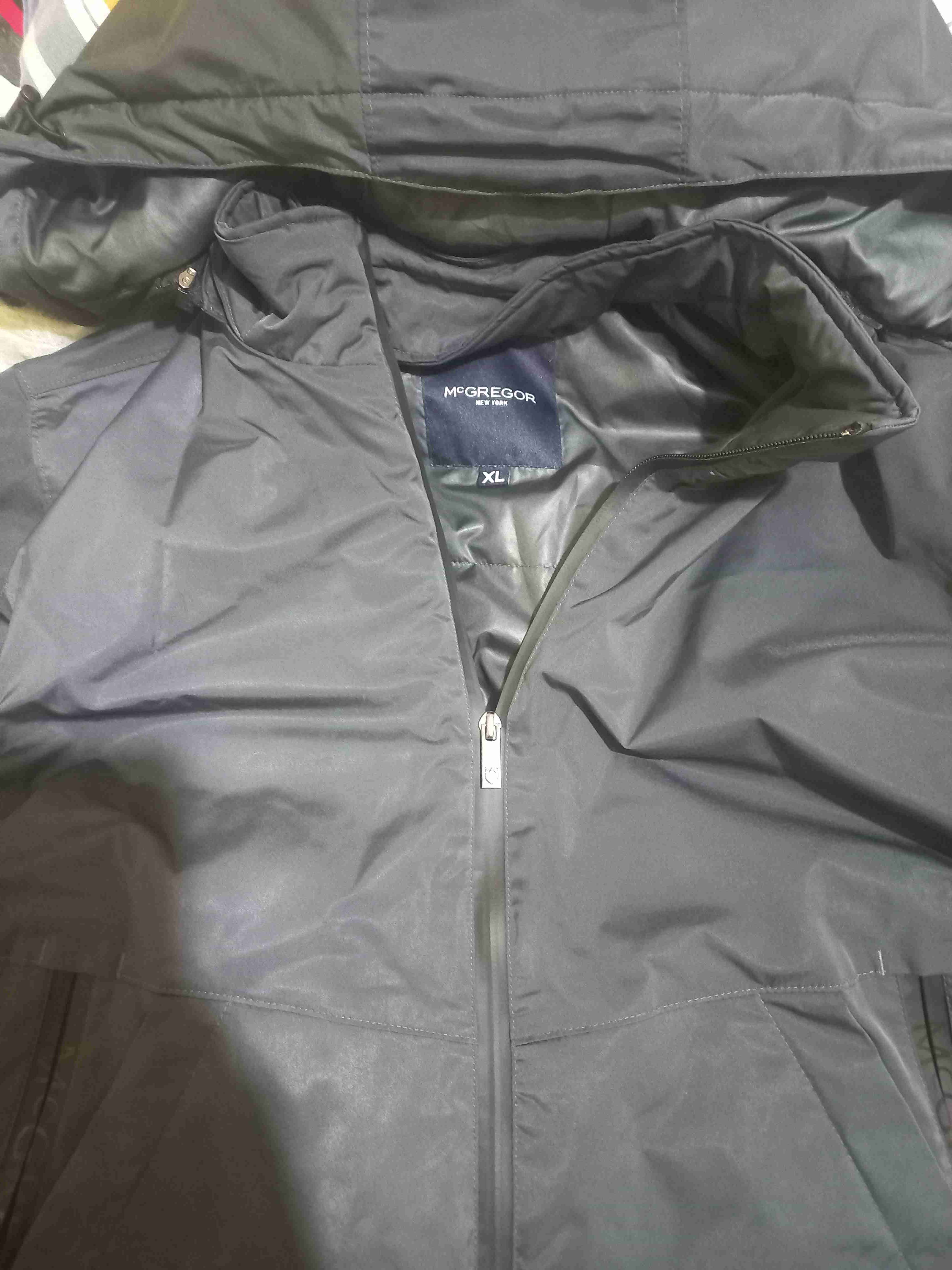 Parka negra con capucha mcgregor - miniatura 4