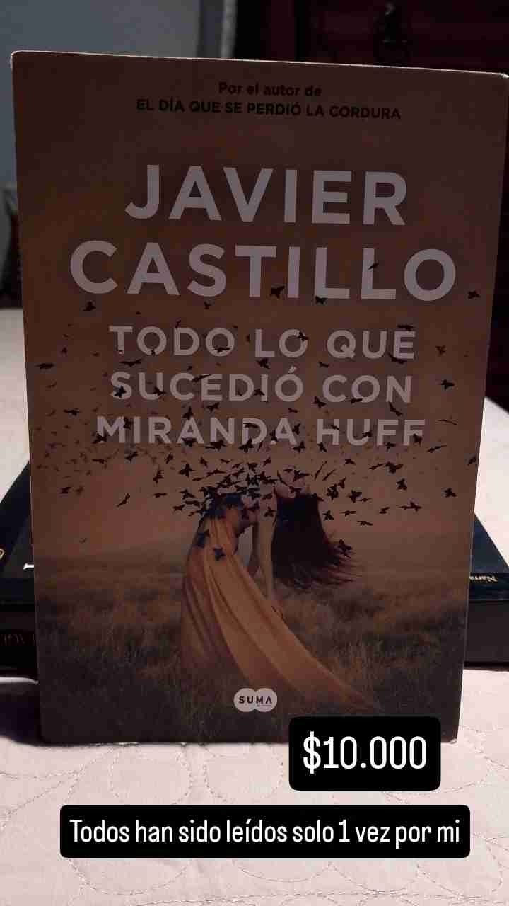 Libro 'Todo lo que sucedió con Miranda Huff'