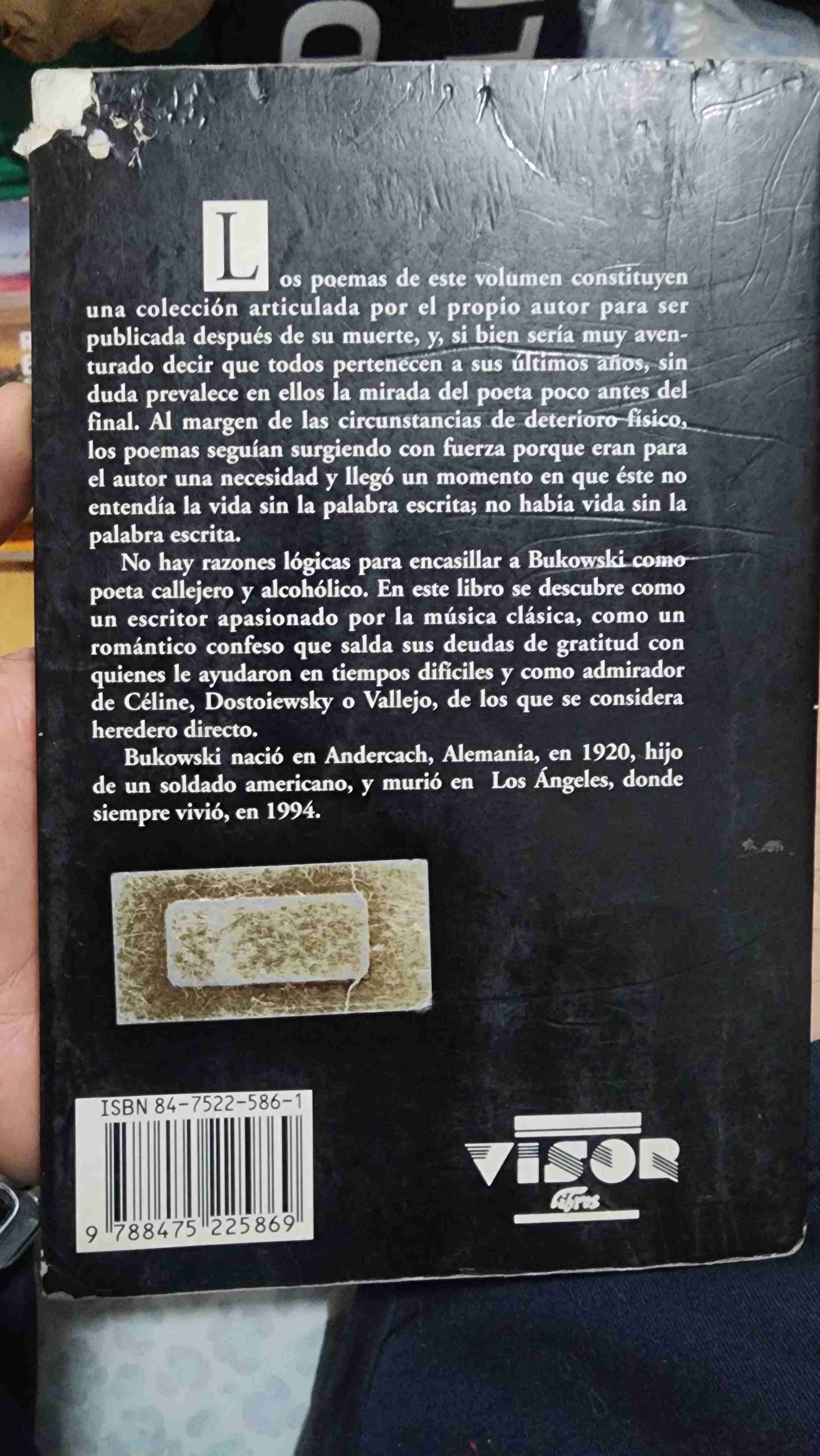 Libro de Charles Bukowski - miniatura 2