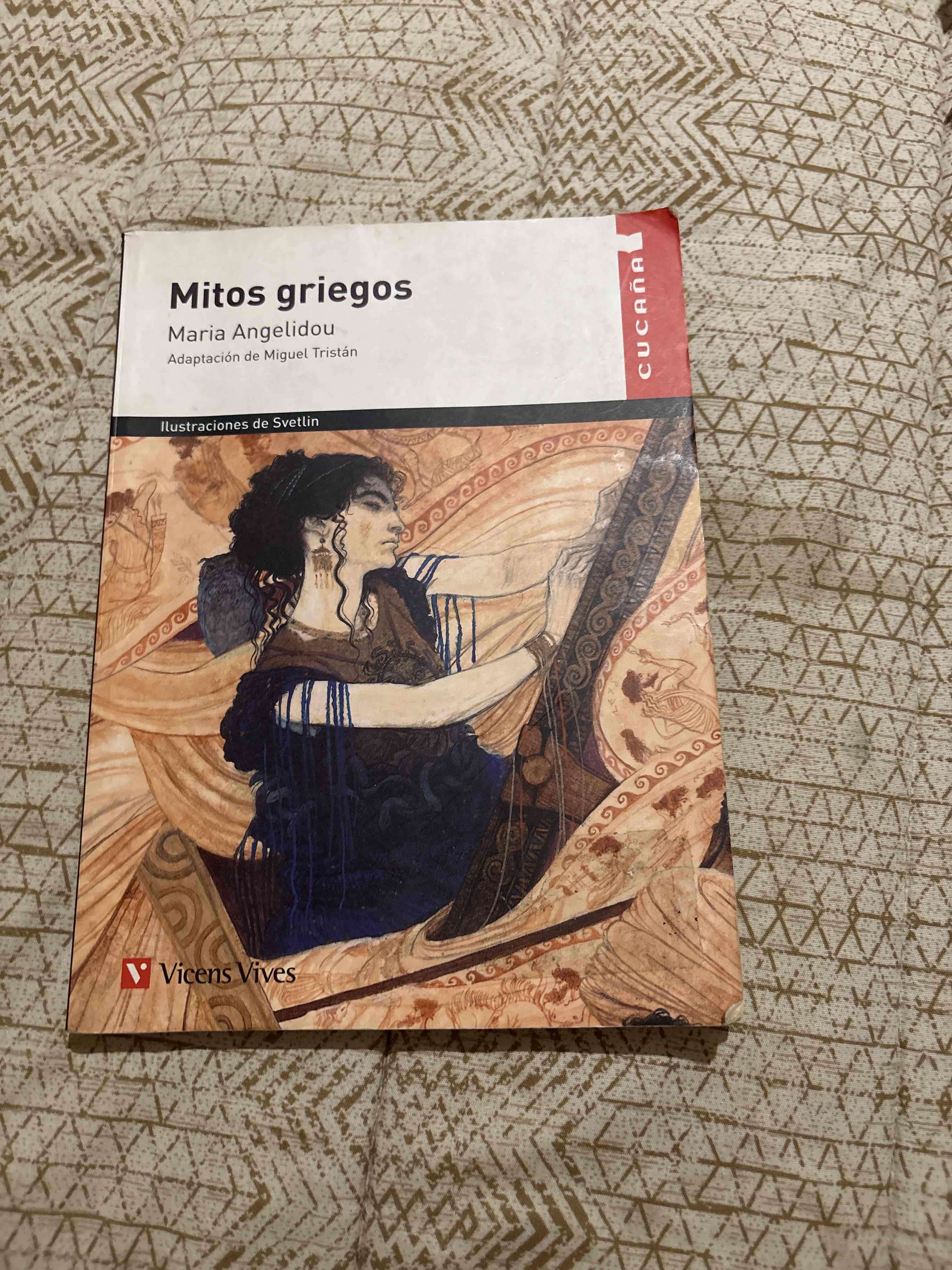 Libro Mitos Griegos de María Angelidou