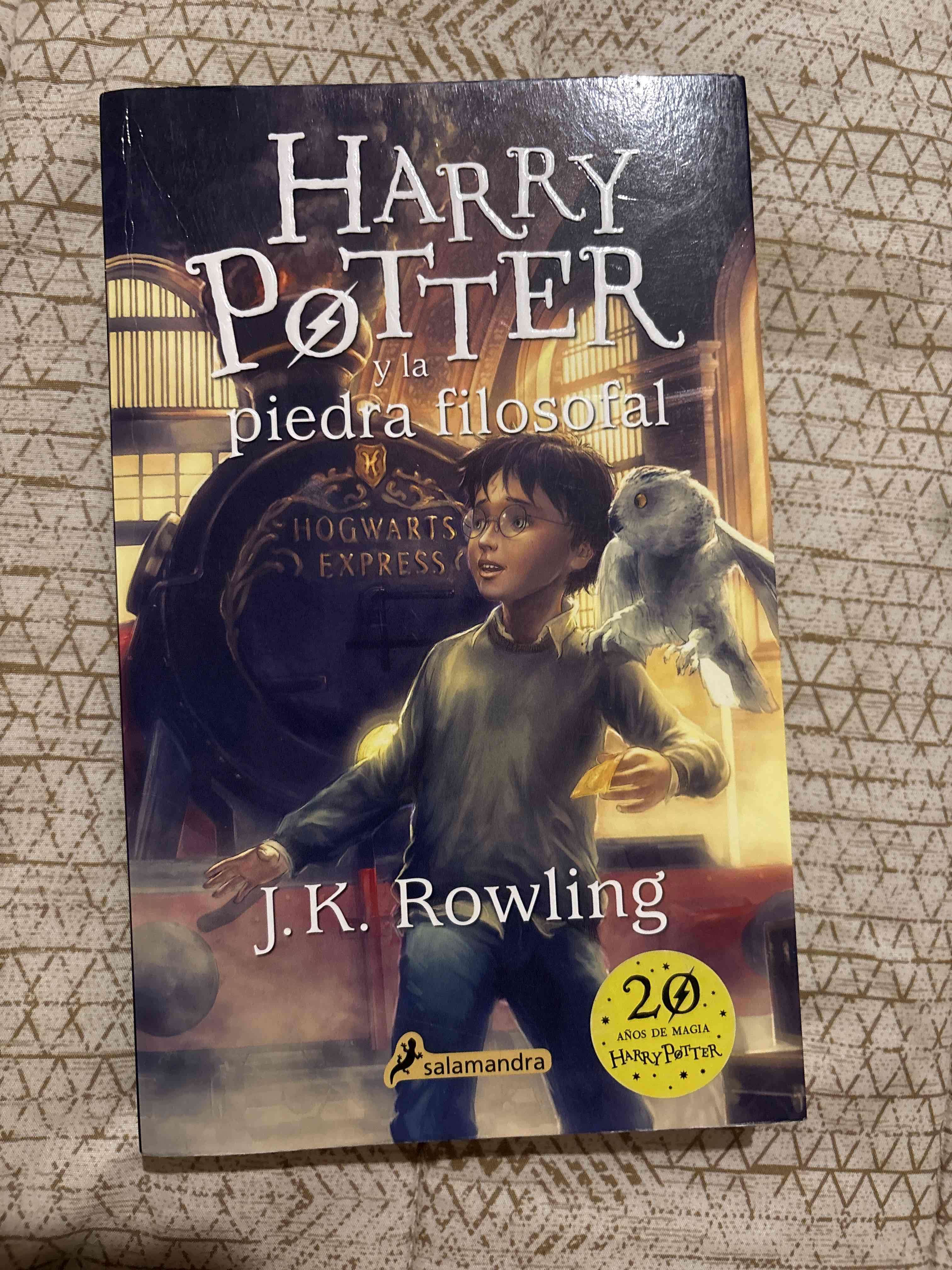 Libro Harry Potter y la piedra filosofal