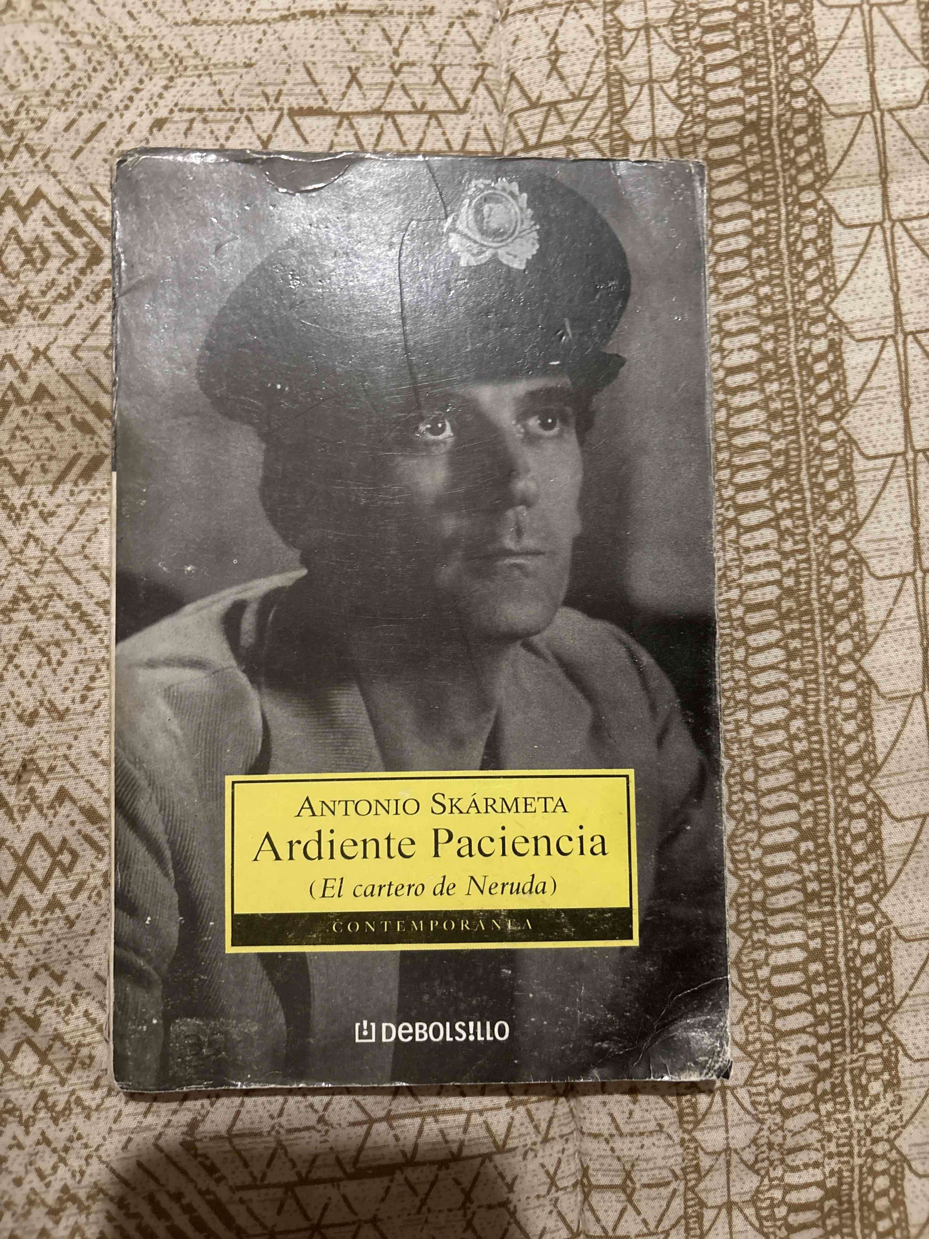 Libro Ardiente Paciencia de Skármeta
