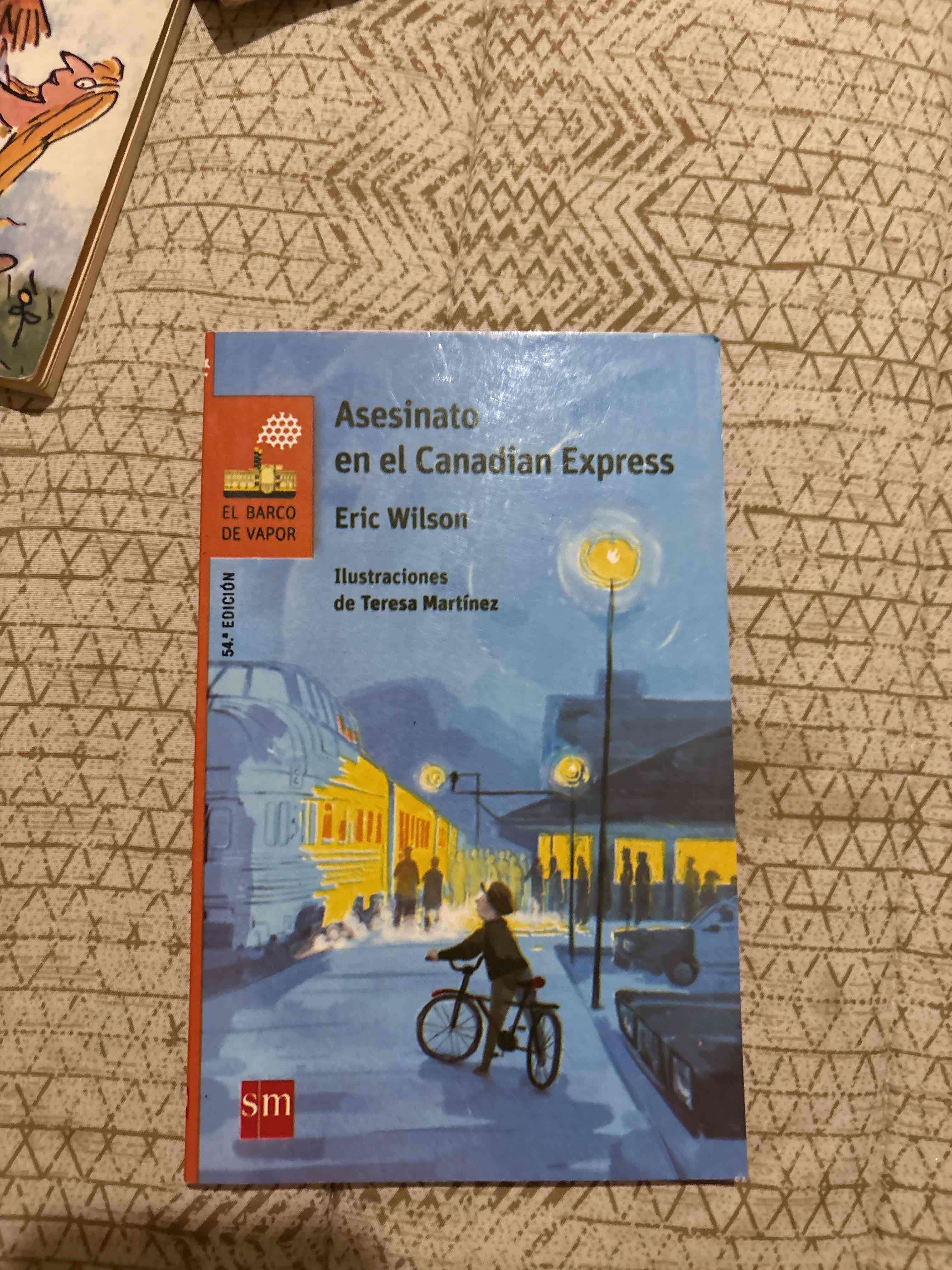 Libro Asesinato en el Canadian Express