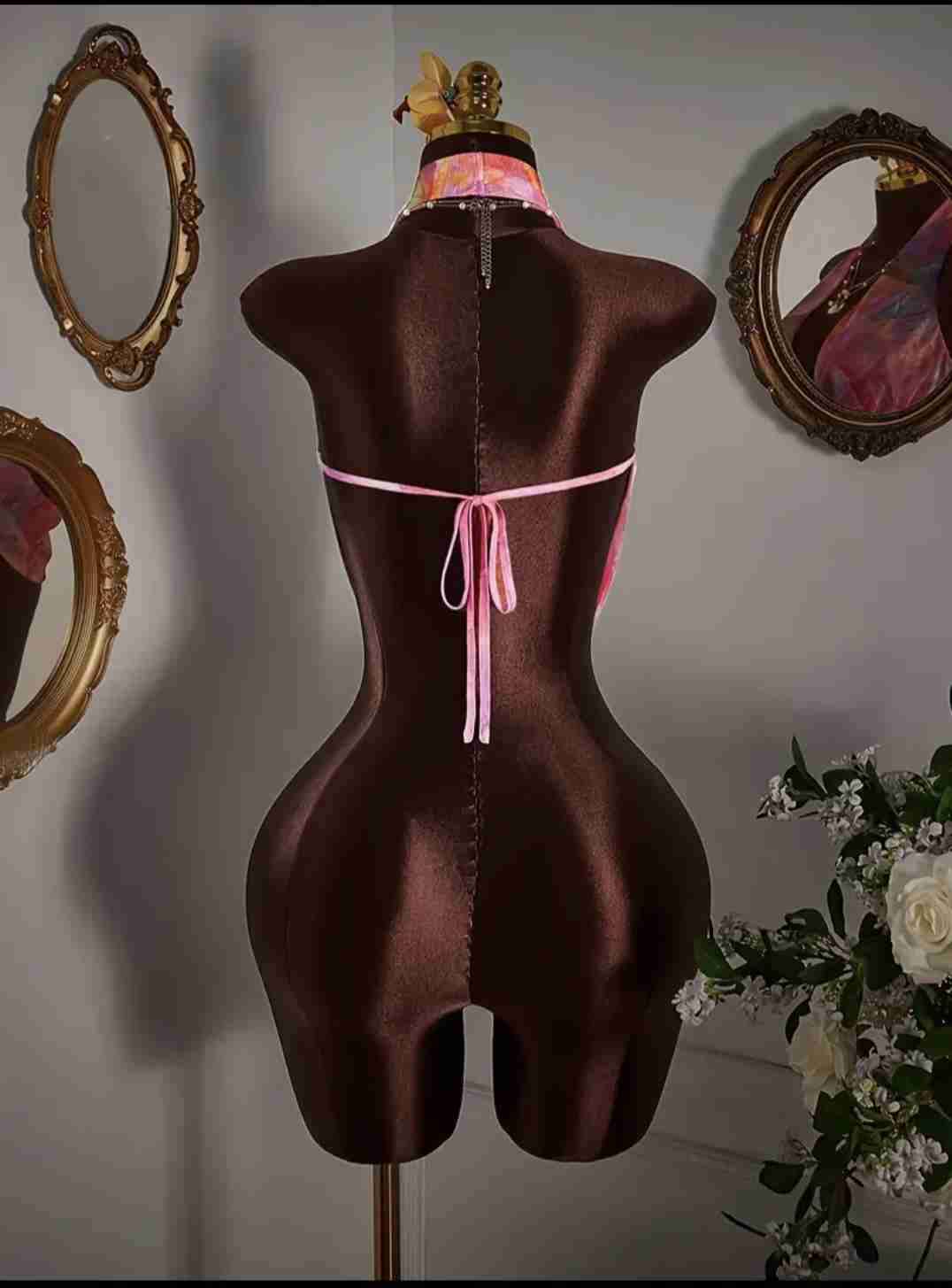 Top halter multicolor - miniatura 2