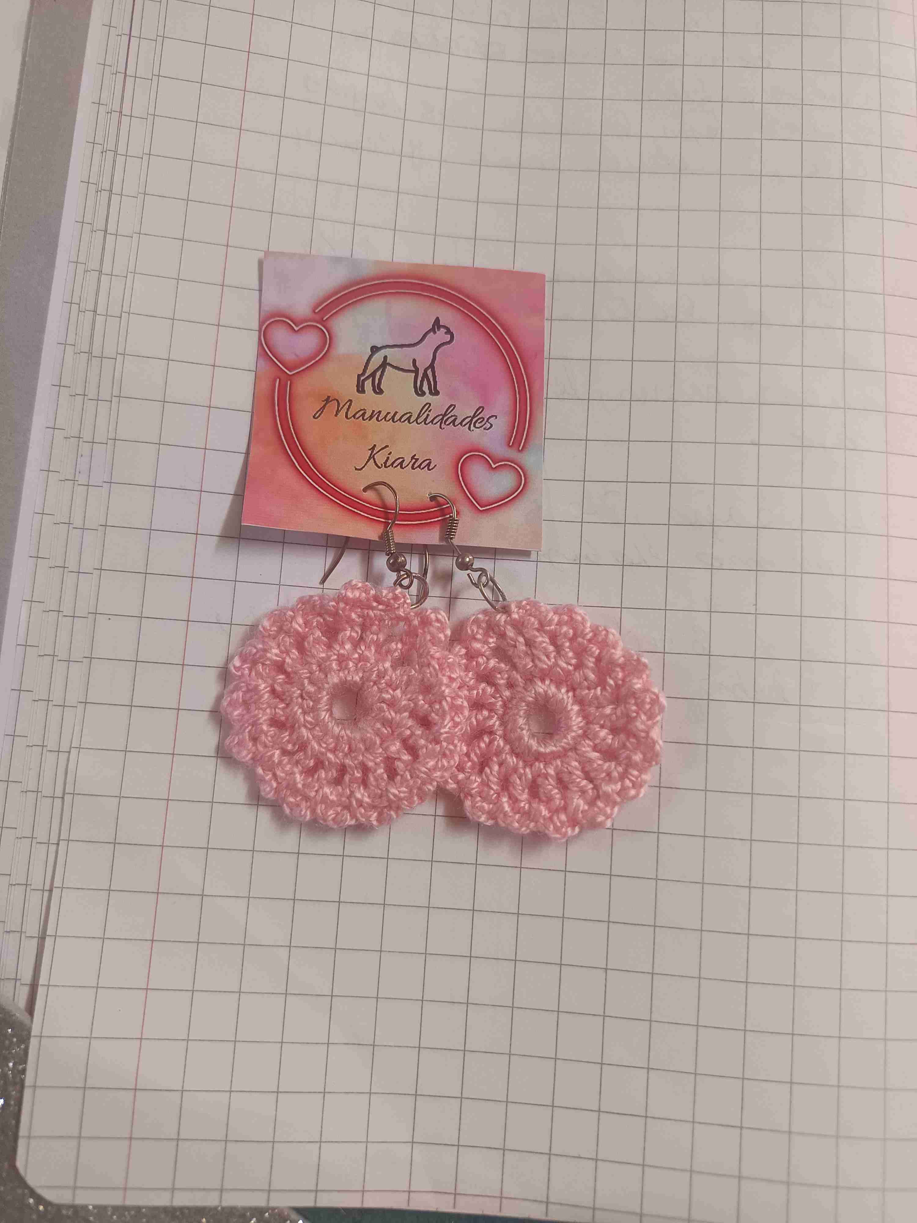 Llavero vestido crochet morado - miniatura 2