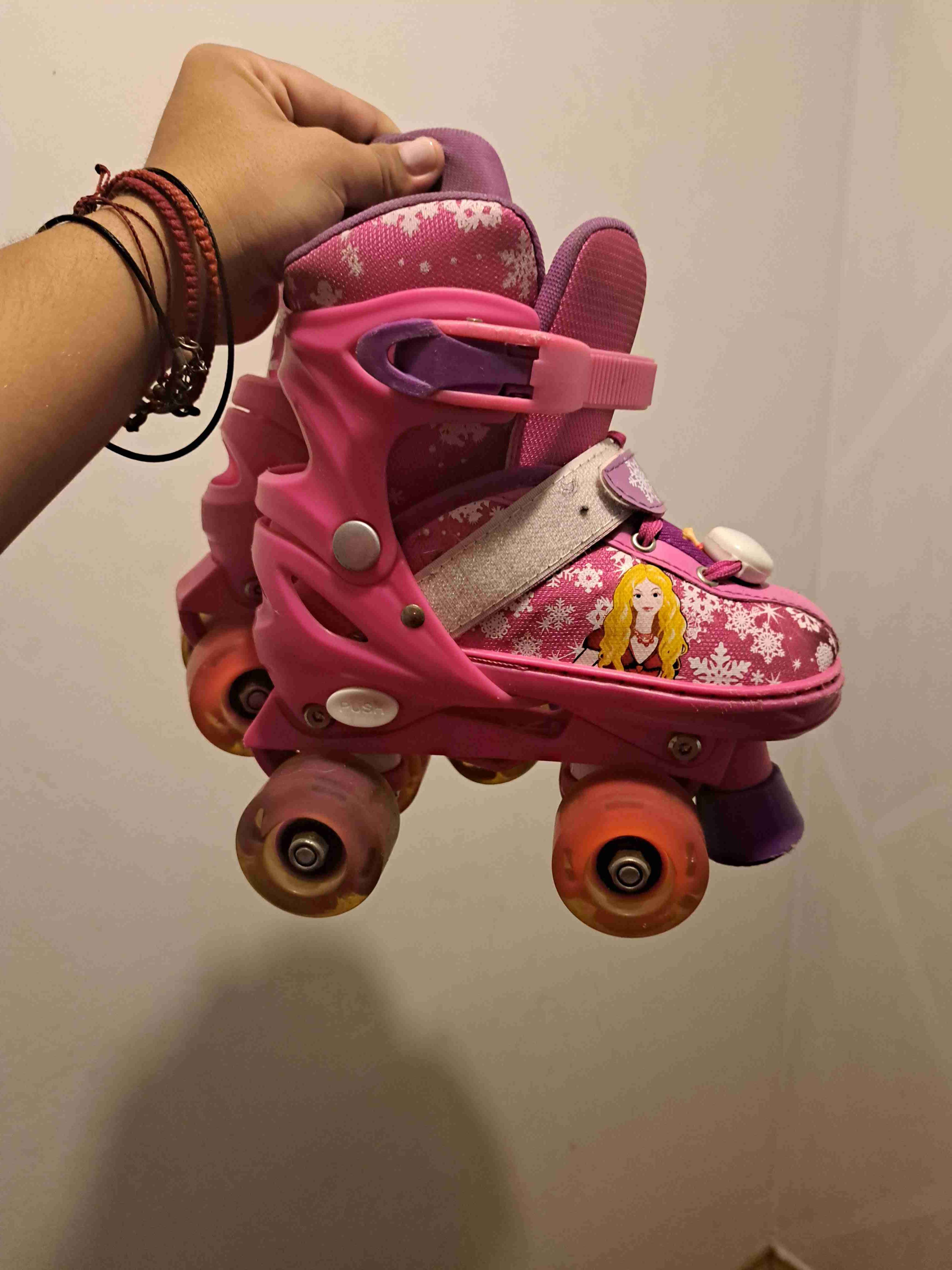 Patines rosados para niñas - miniatura 2