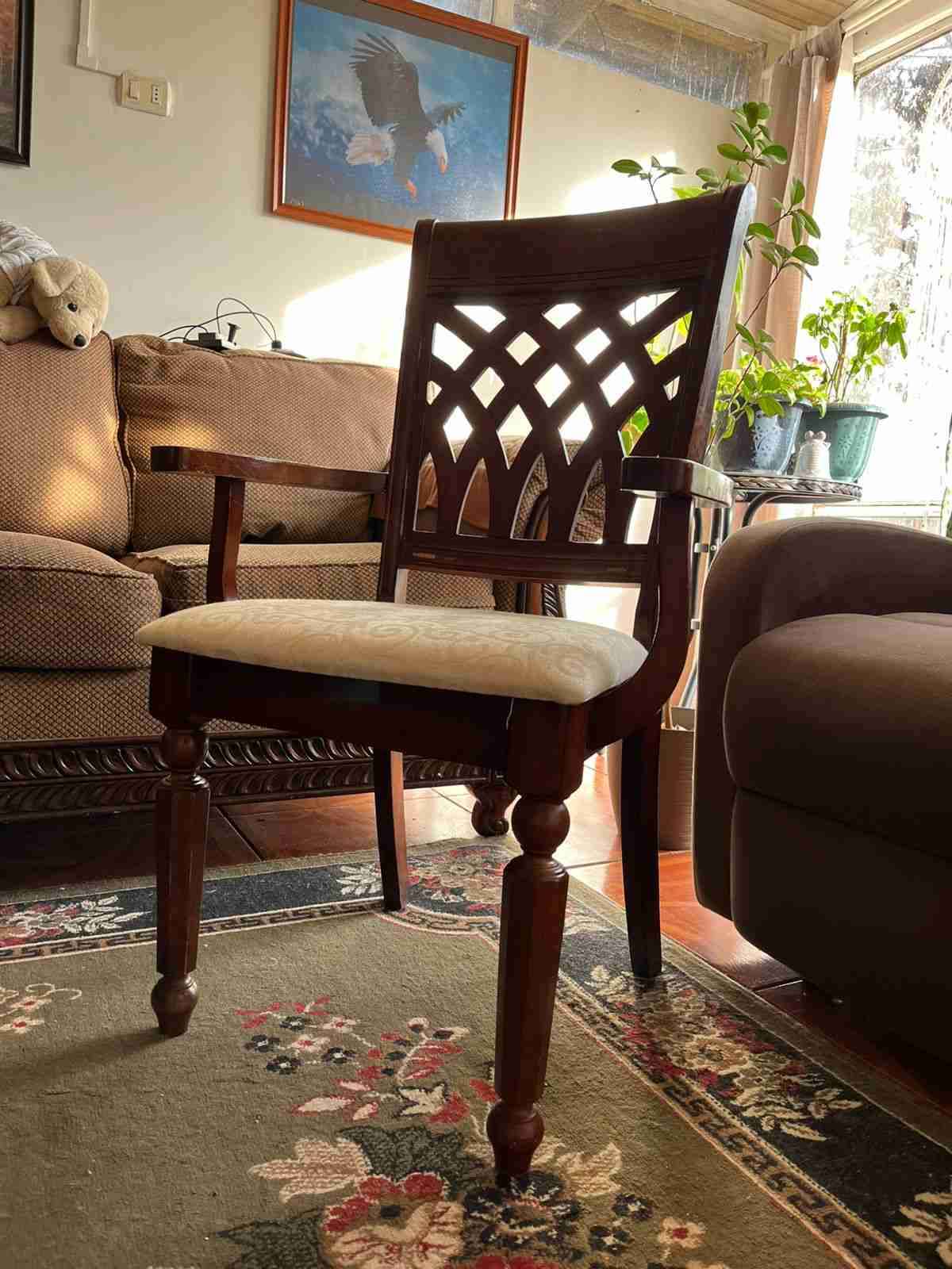 Comedor con mesa expandible y sillas - 3