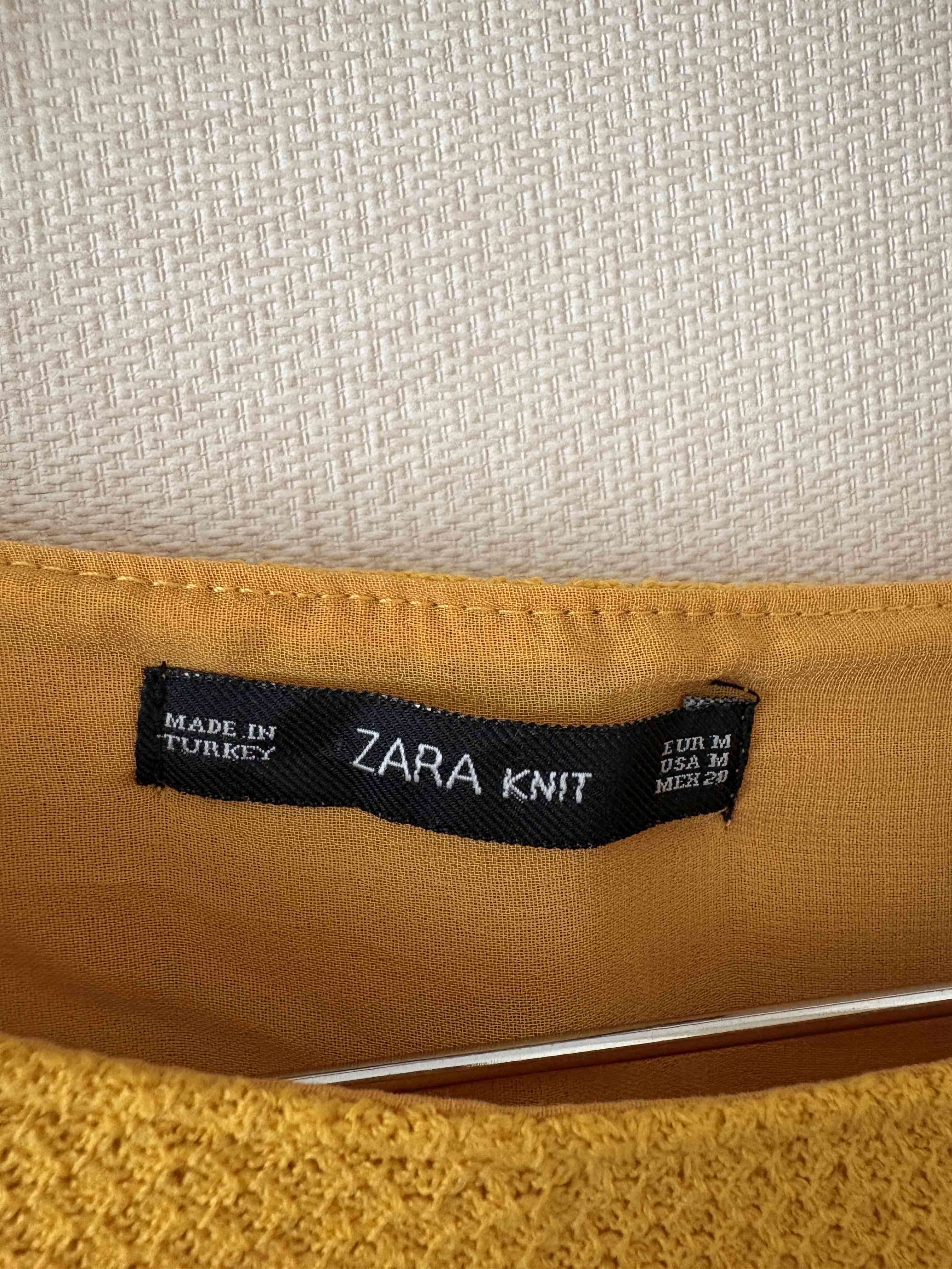 Sweater mostaza Zara Mujer - miniatura 3