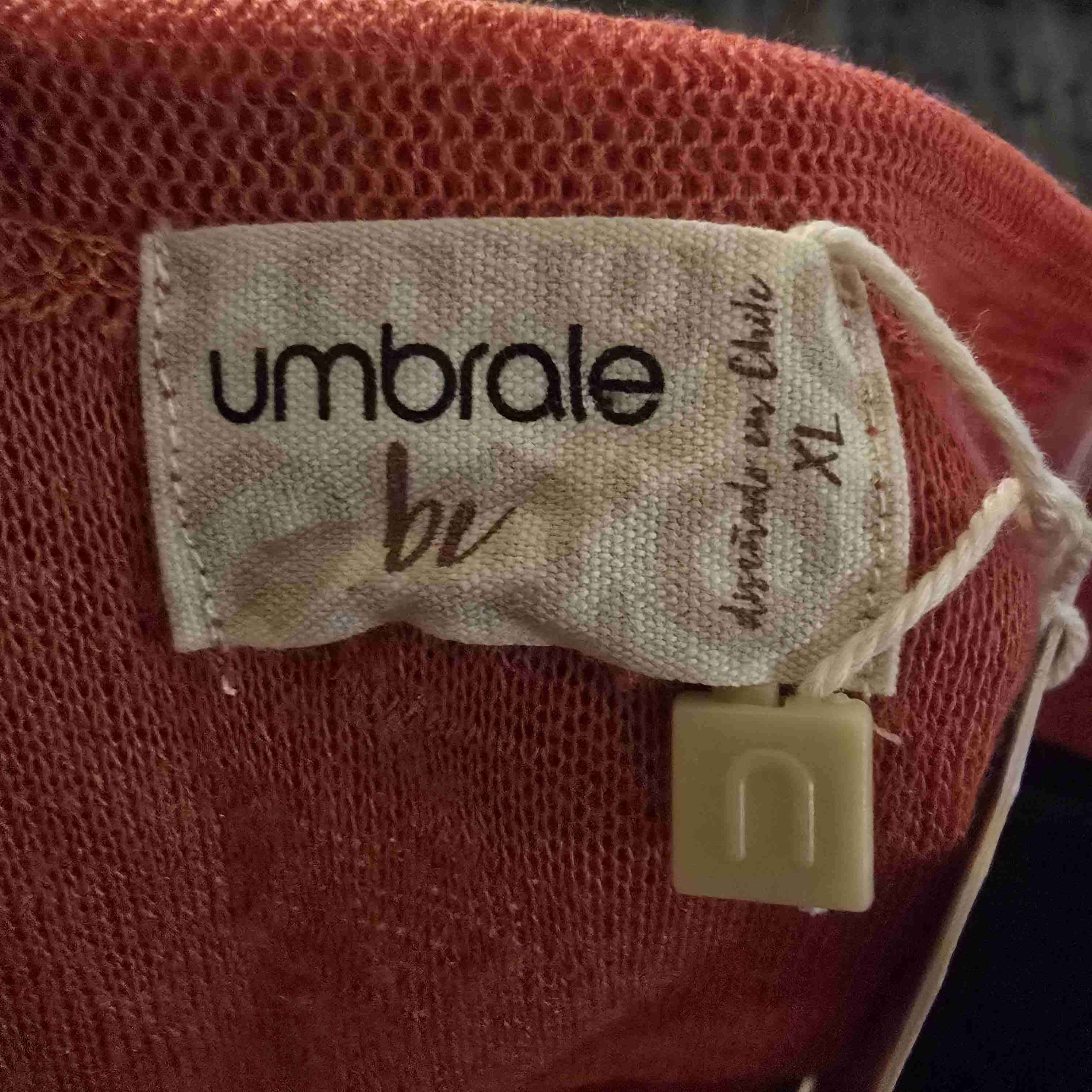 Gillet Naranja de punto con bordado - miniatura 2