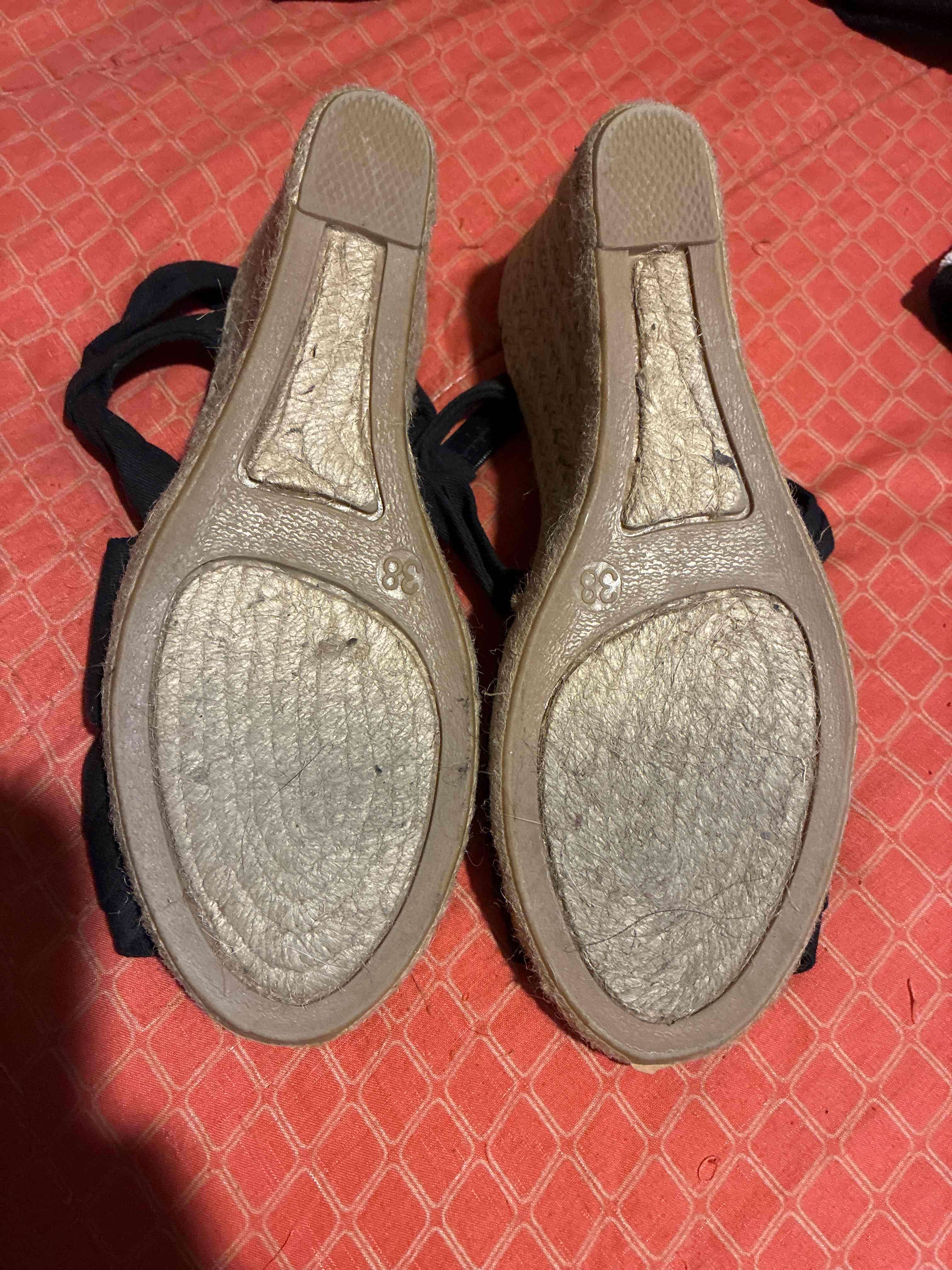 Sandalias negras talla 38 - miniatura 2