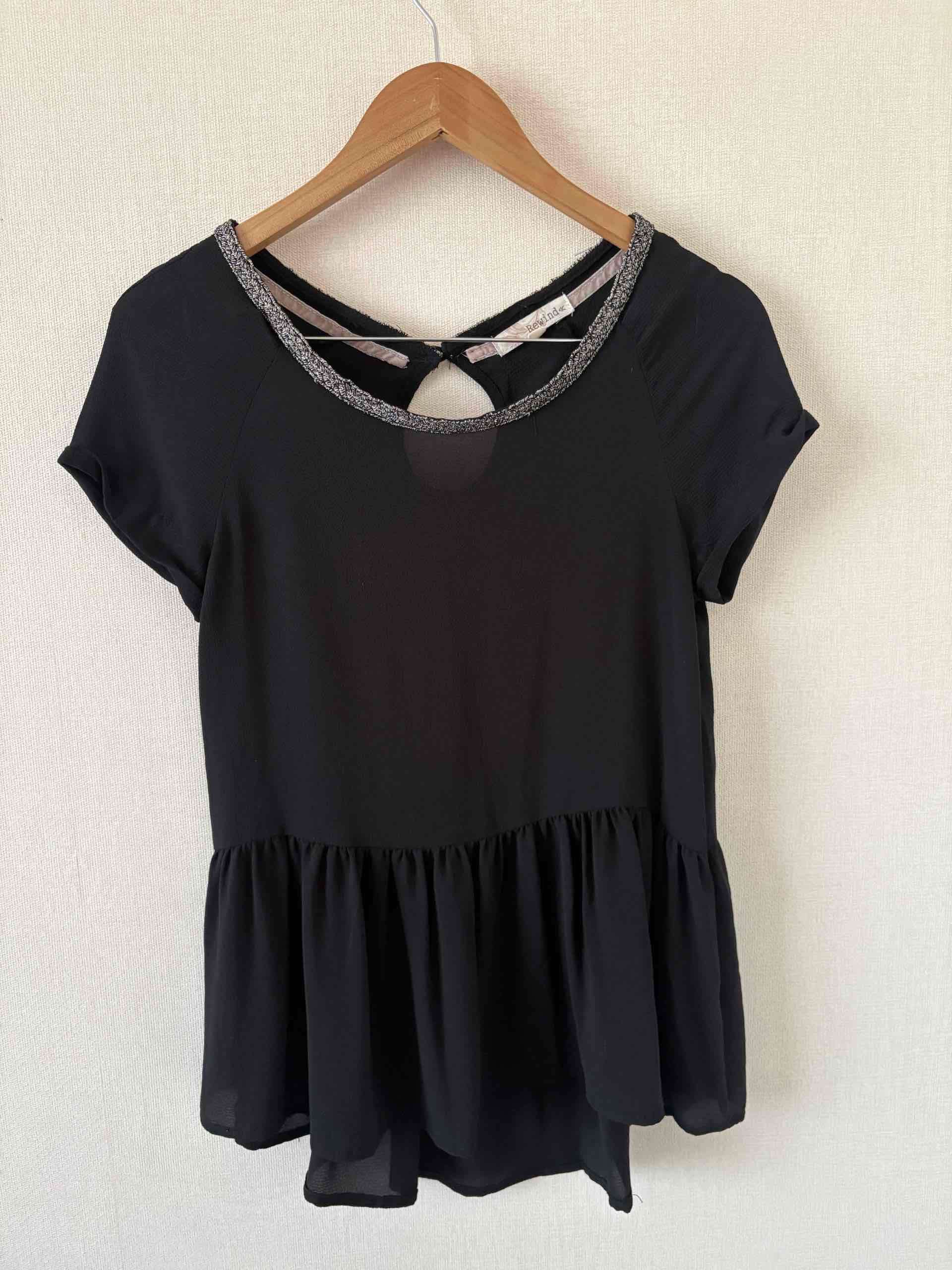 Blusa negra Talla XS