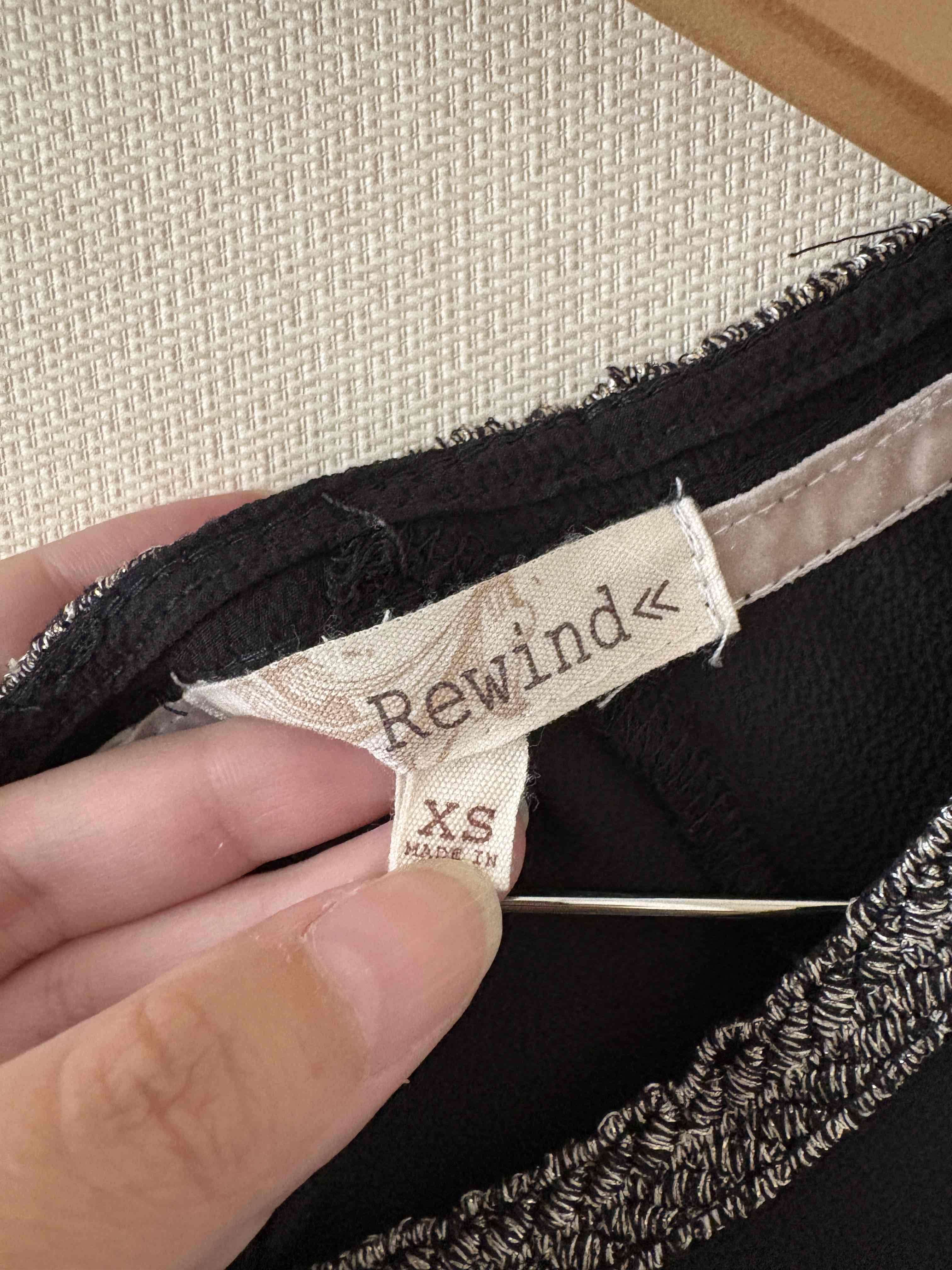 Blusa negra Talla XS - miniatura 3