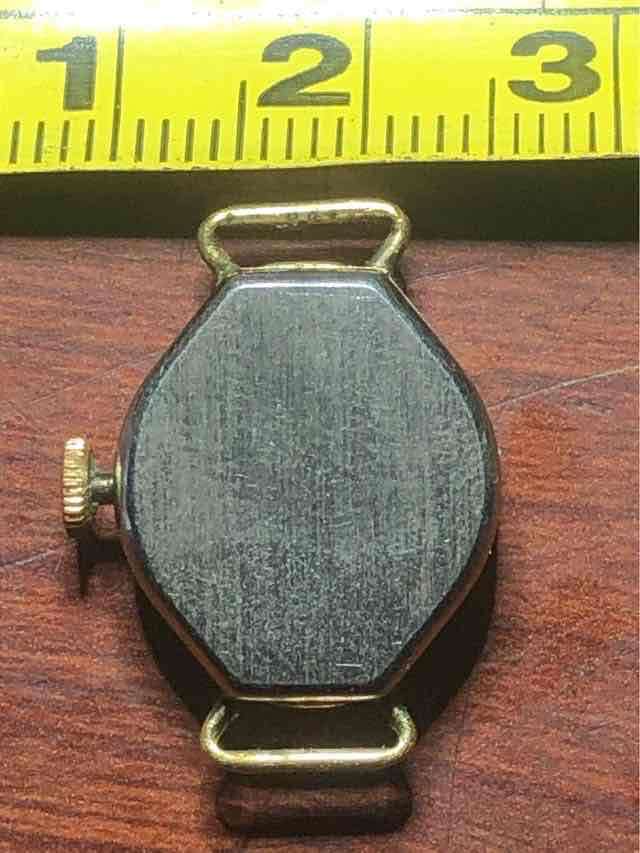Reloj a cuerda “Zurial” suizo (chapado en oro) - miniatura 2