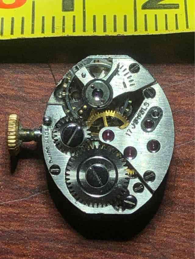 Reloj a cuerda “Zurial” suizo (chapado en oro) - miniatura 3