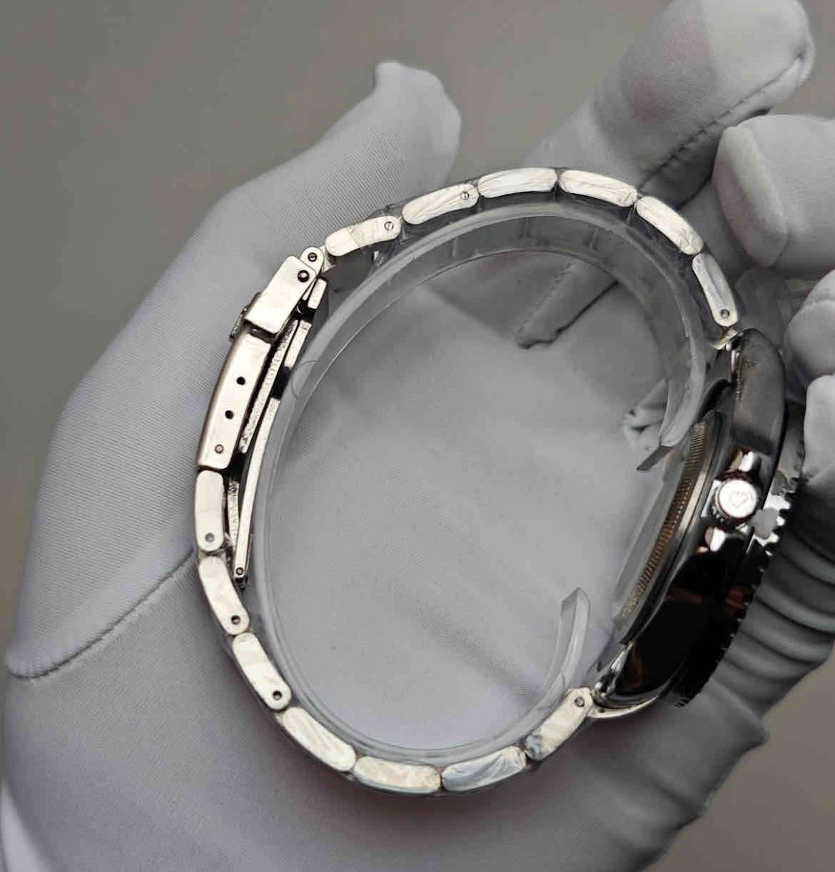 Reloj de pulsera de acero Submariner - miniatura 2