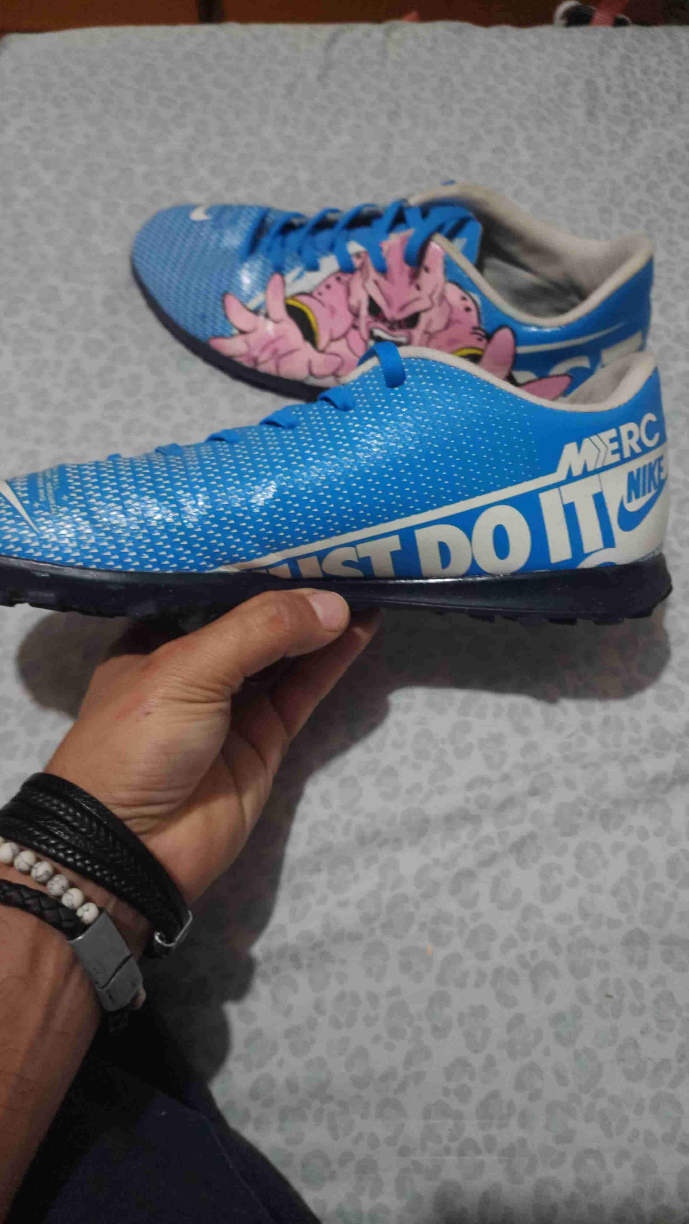 Zapatillas baby futbol pintadas a mano - miniatura 3