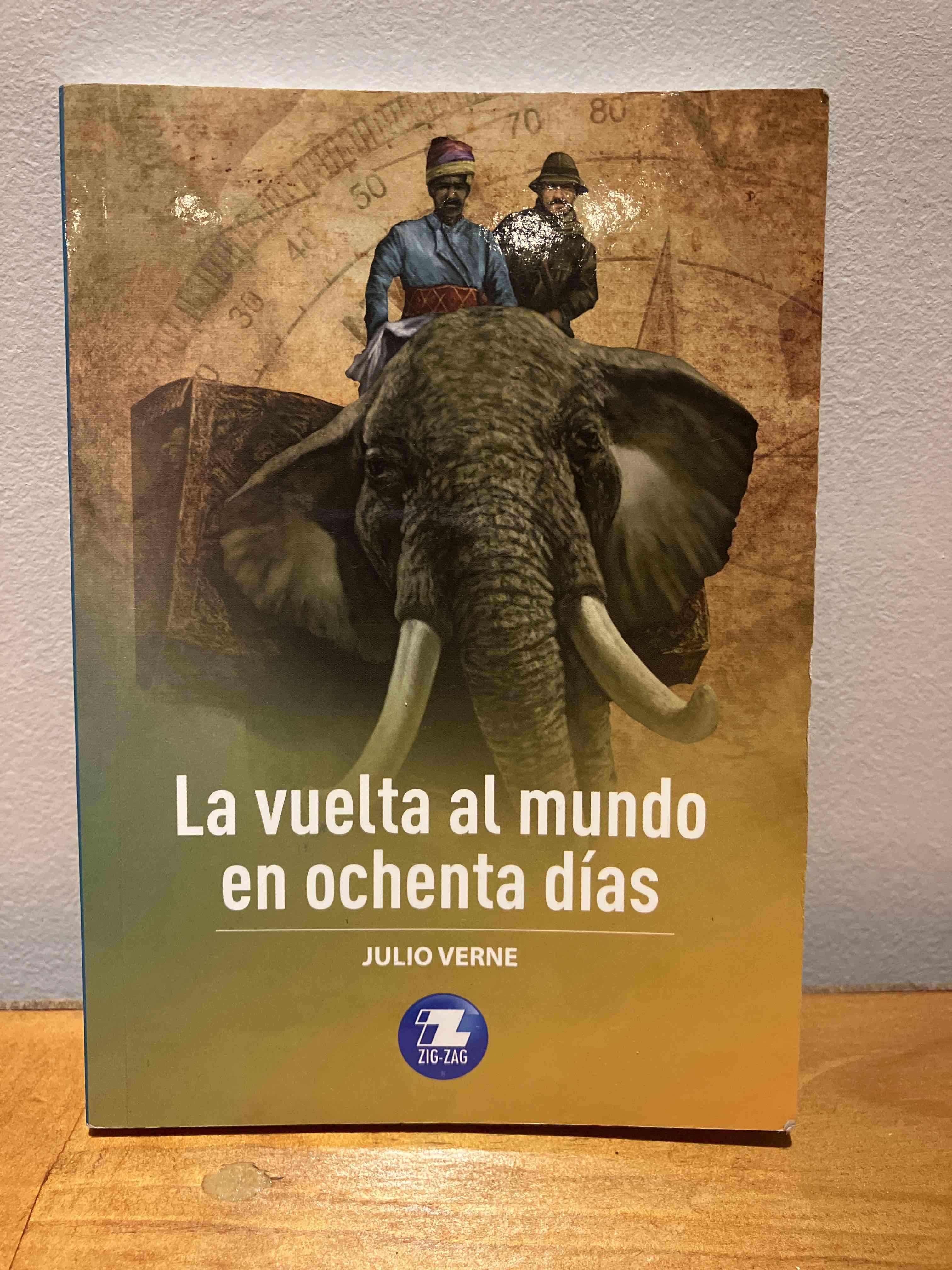 Libro 'La vuelta al mundo en 80 días'