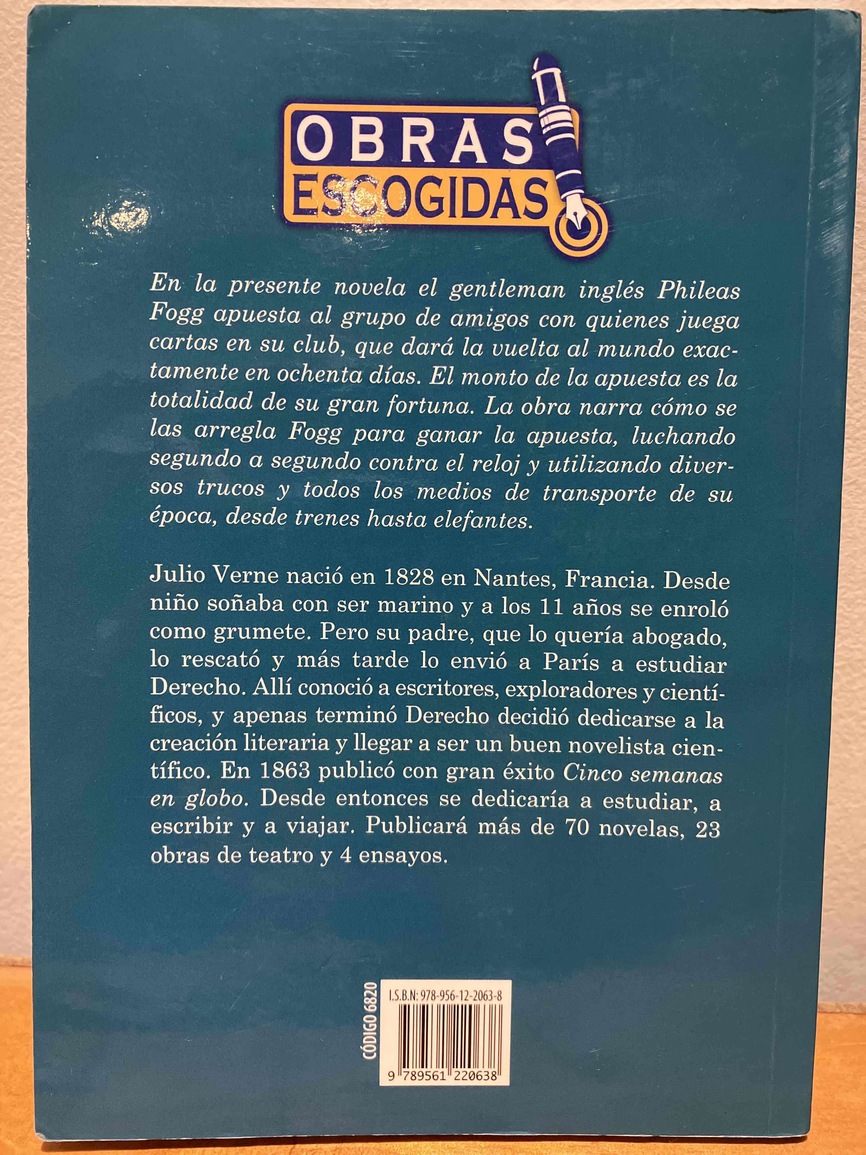Libro 'La vuelta al mundo en 80 días' - miniatura 2