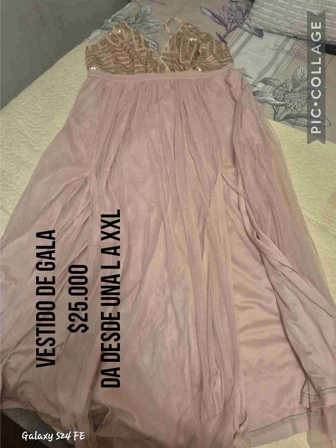 Vestido de gala fucsia - miniatura 2