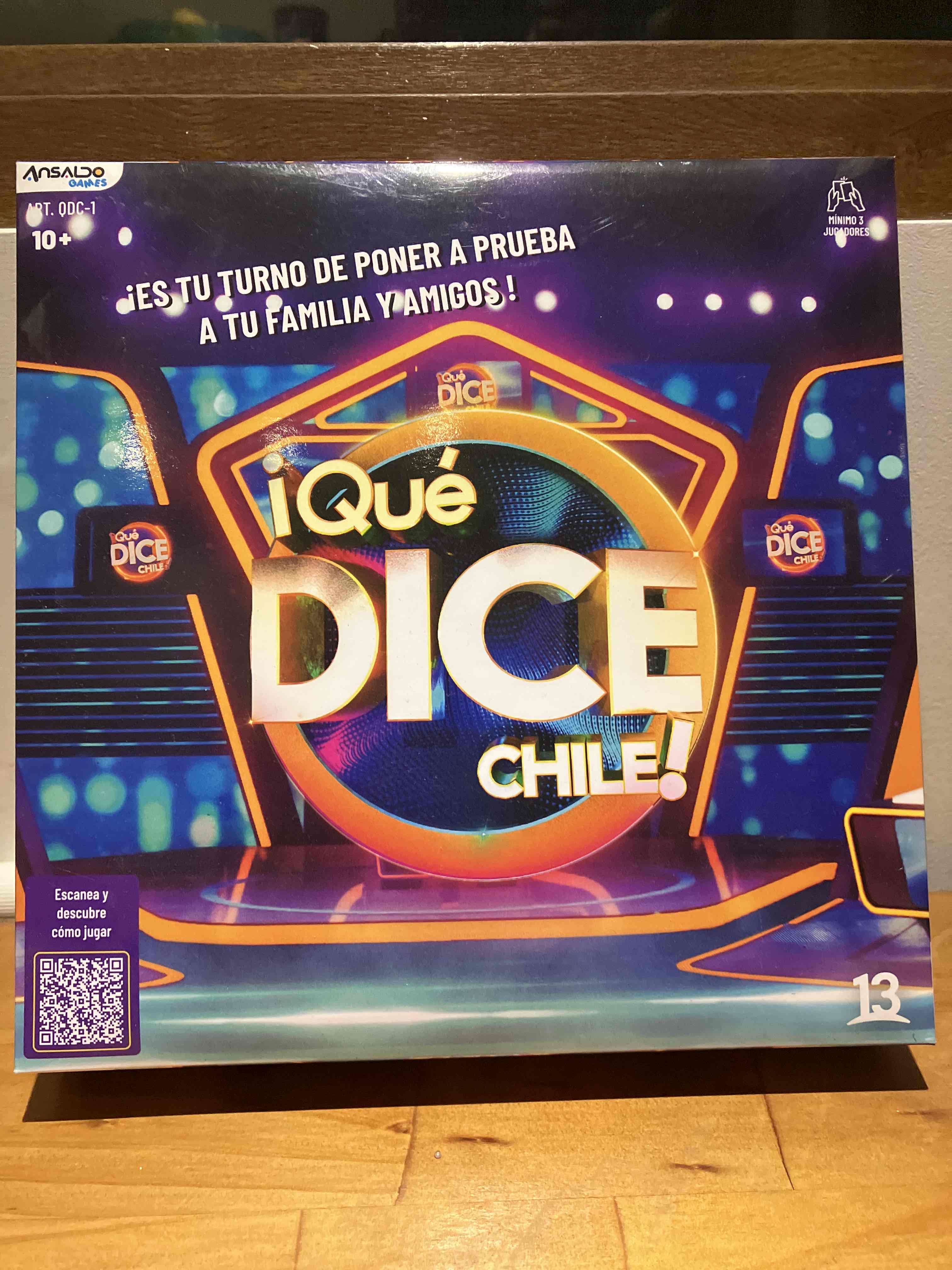 Juego de mesa '¡Qué Dice Chile!'