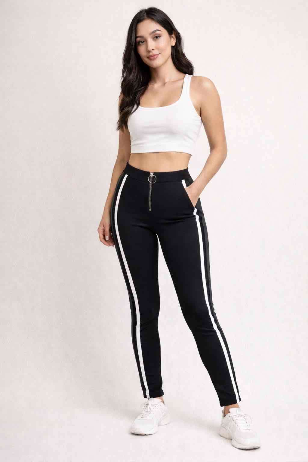 Leggings negro Zara S