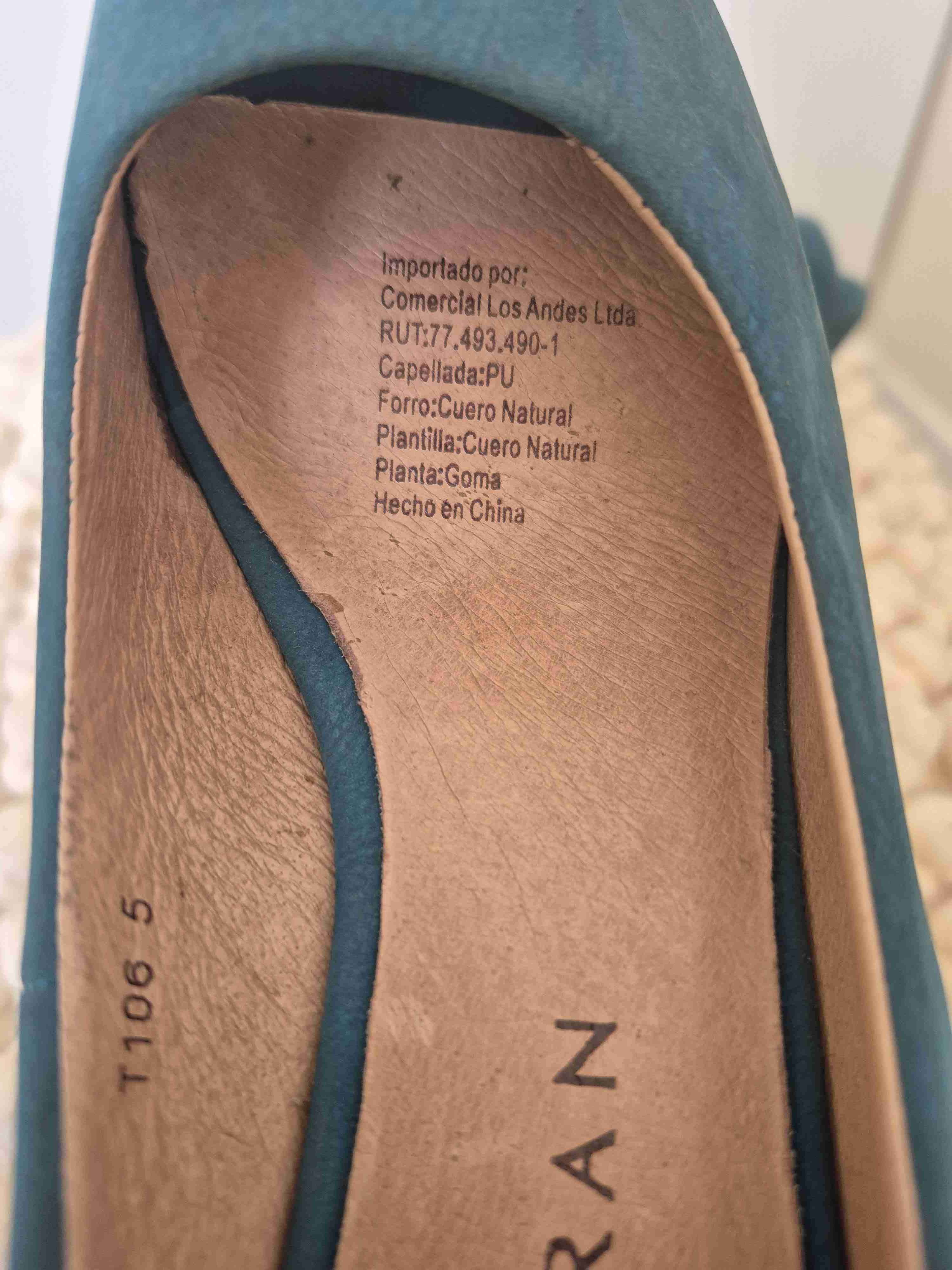 Tacones abiertos azules CIMORAN - miniatura 3