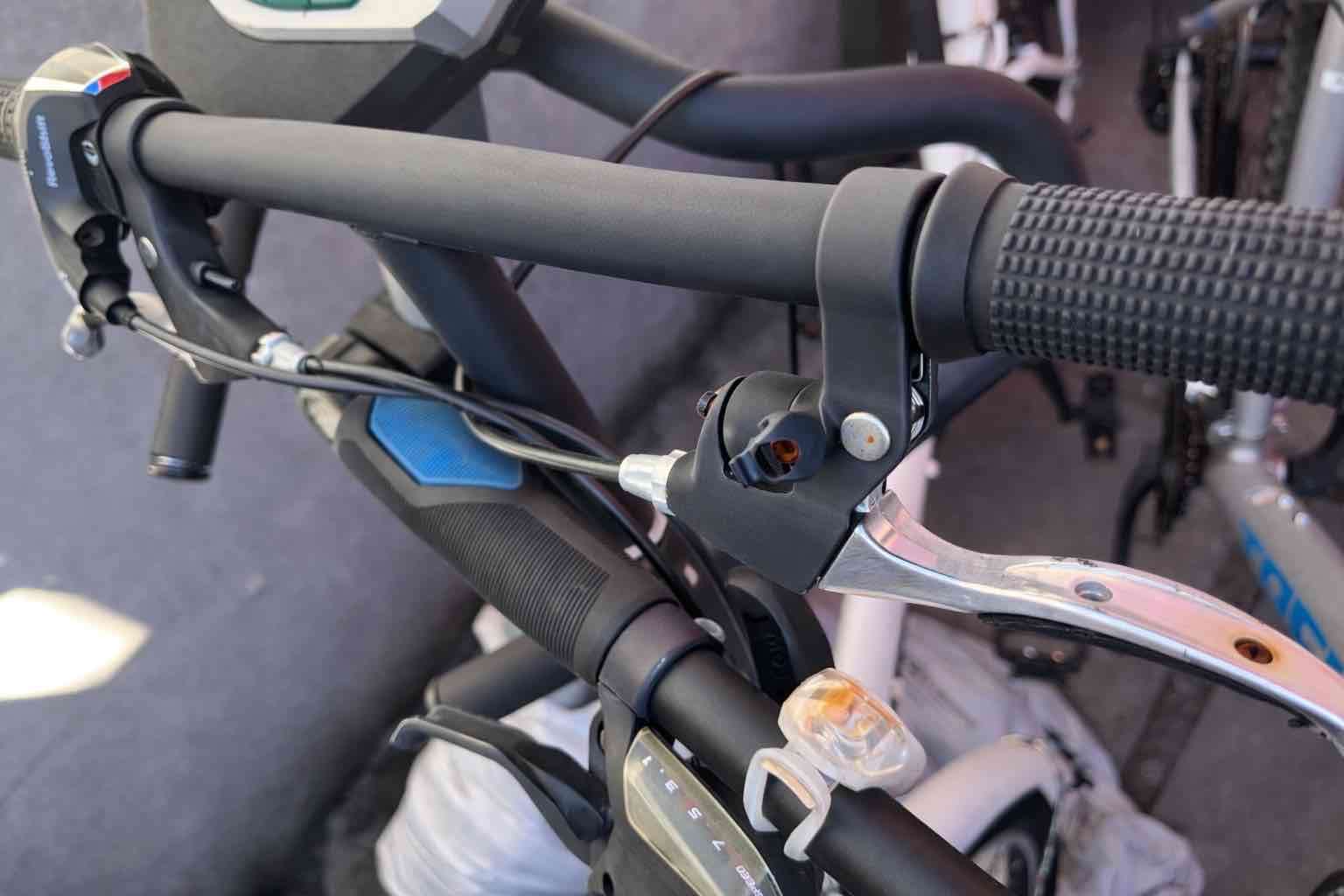 Bicicleta plegable ecocity blanca aro 20 - miniatura 3