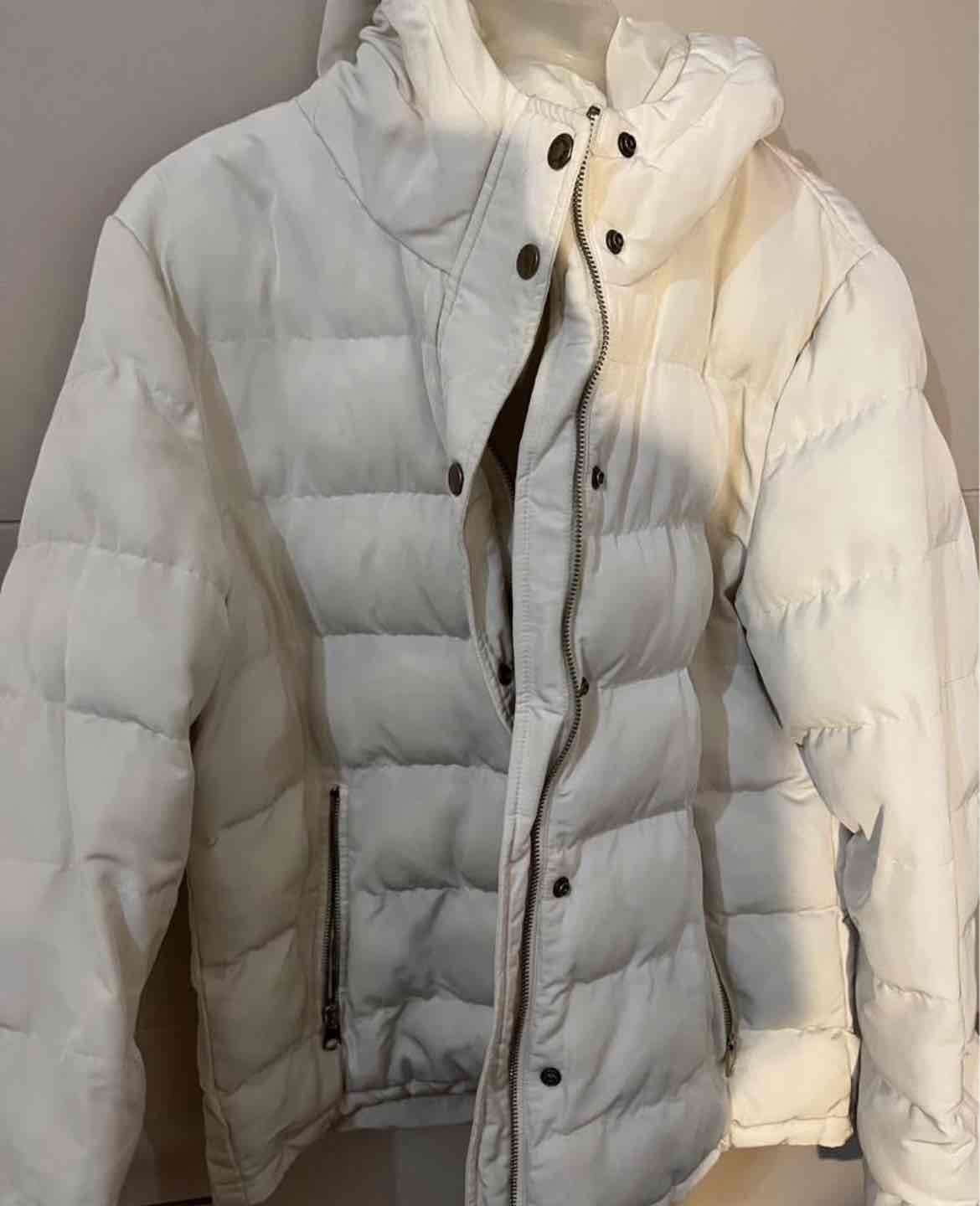 Chaqueta acolchada blanca Basement xl - miniatura 2