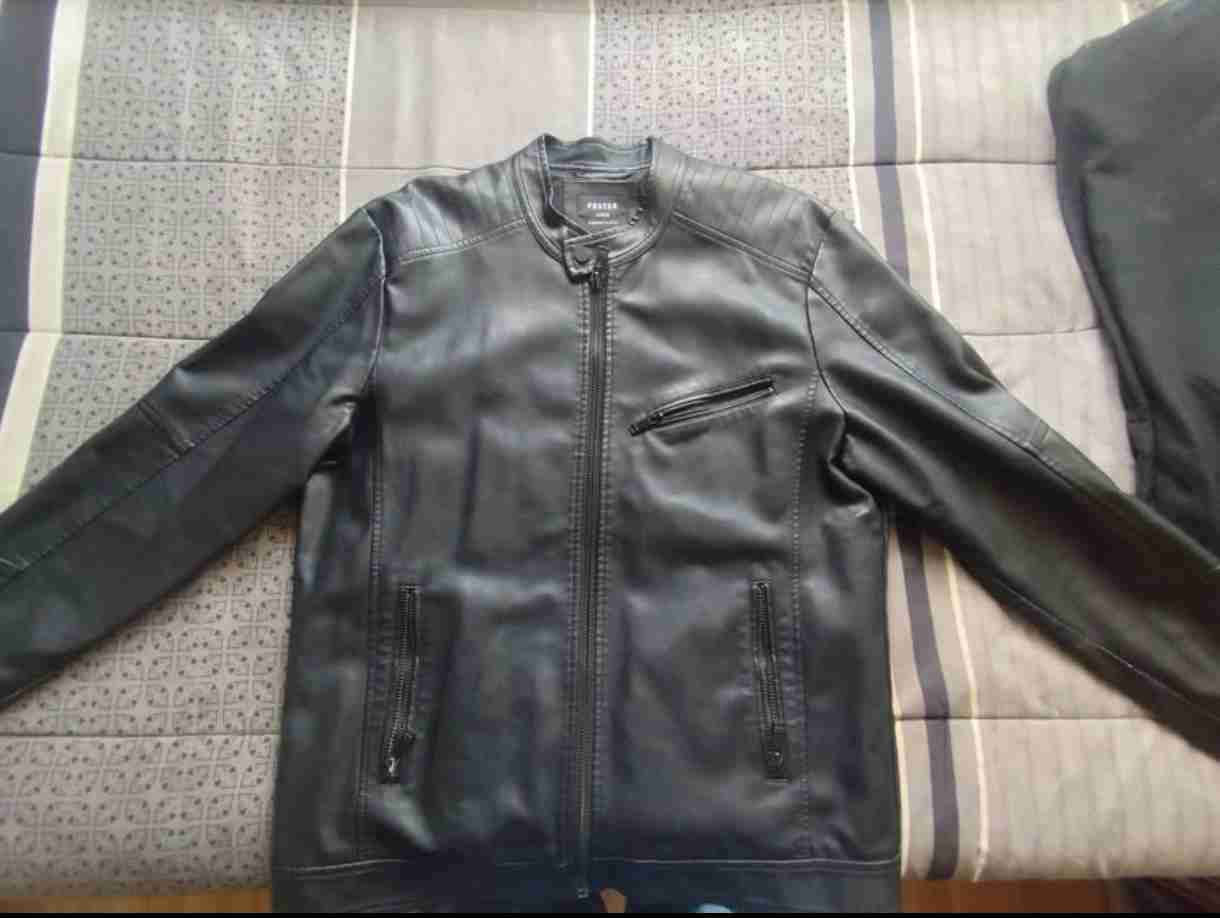 Chaqueta ecocuero L
