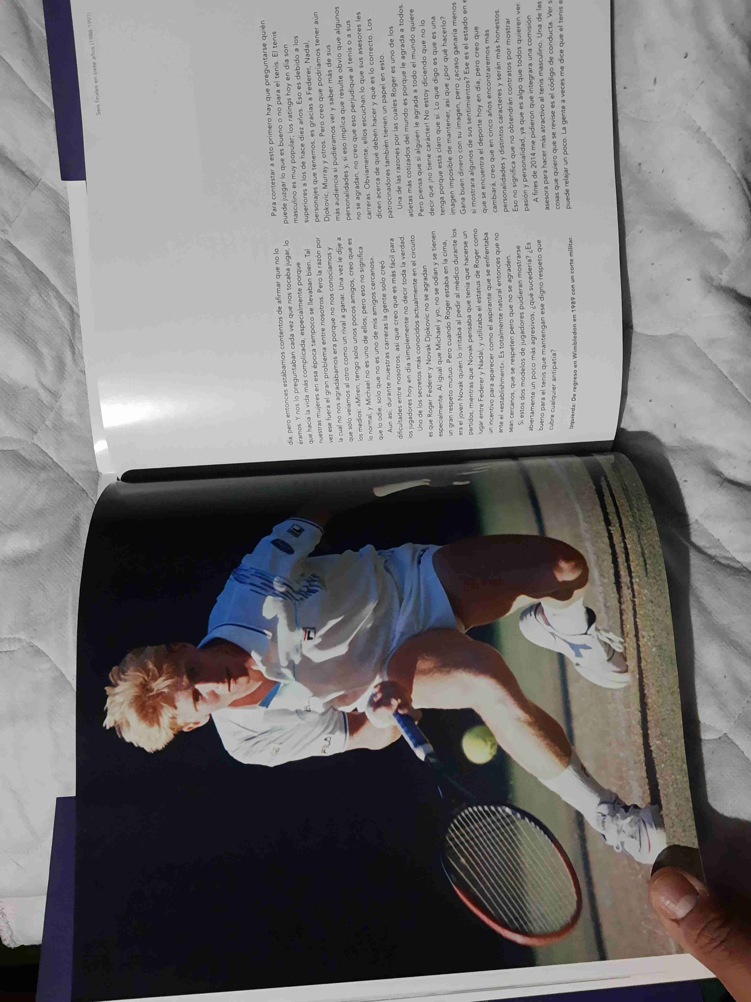 Libro Boris Becker Wimbledon - miniatura 3