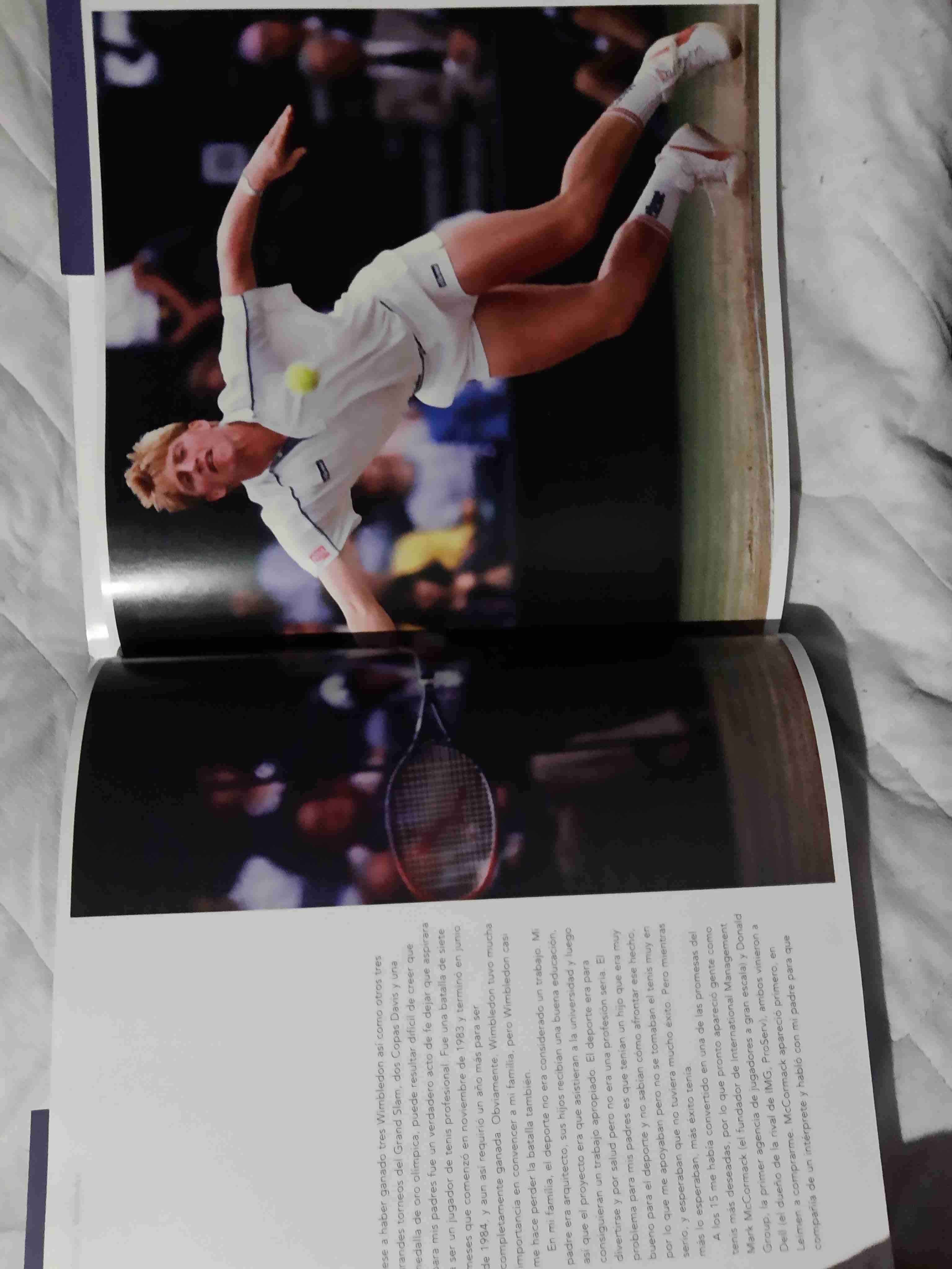 Libro Boris Becker Wimbledon - miniatura 4