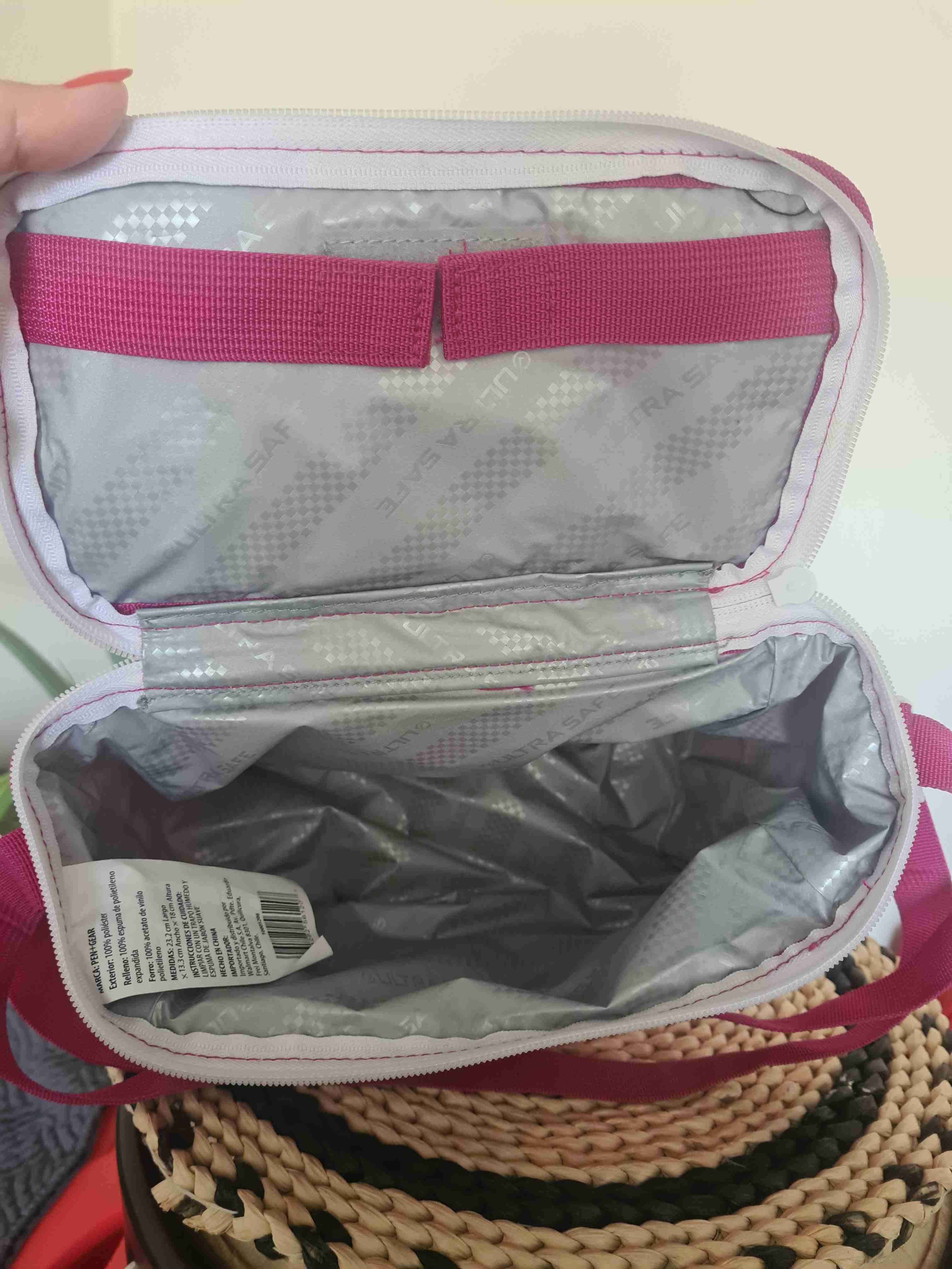 Lonchera térmica rosa - miniatura 3