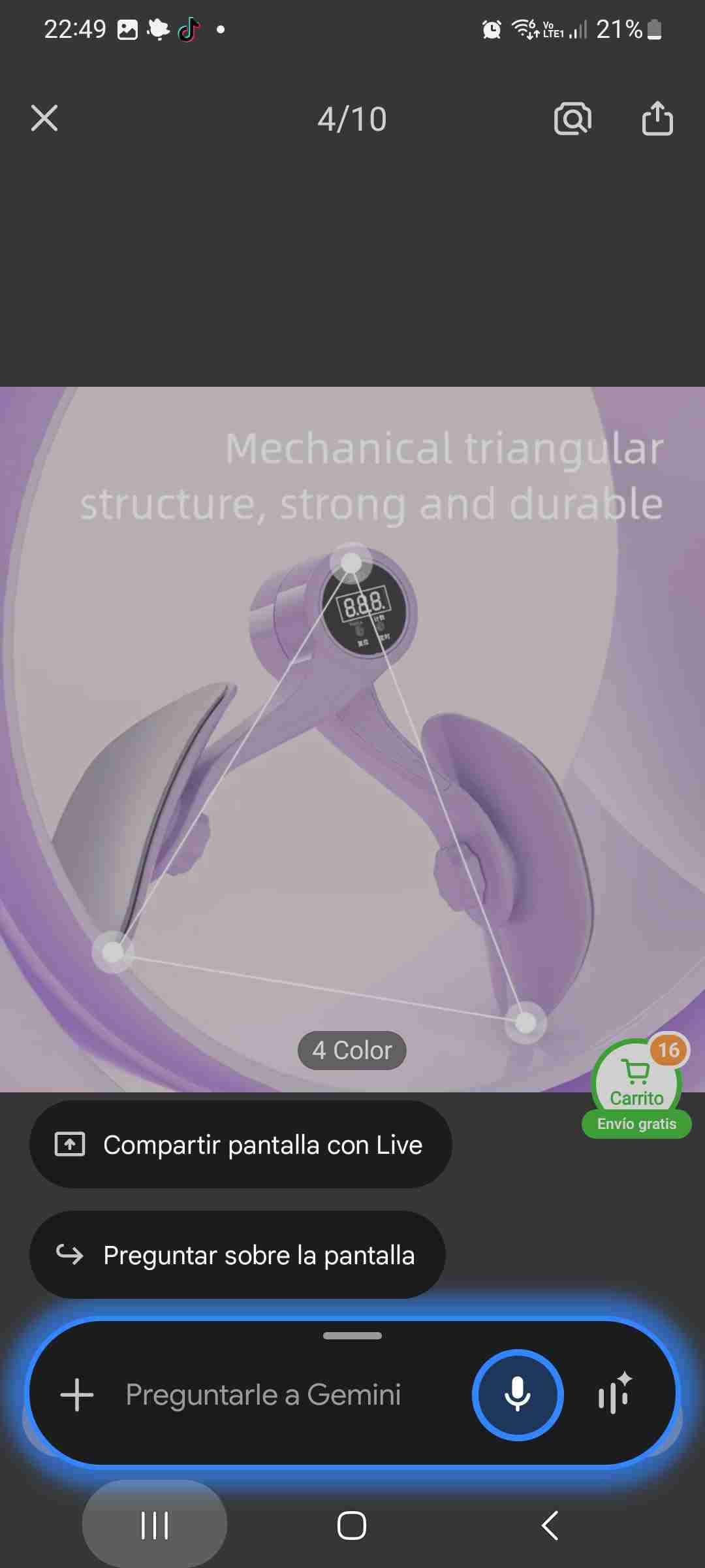 Equipo de ejercicio ajustable - miniatura 3