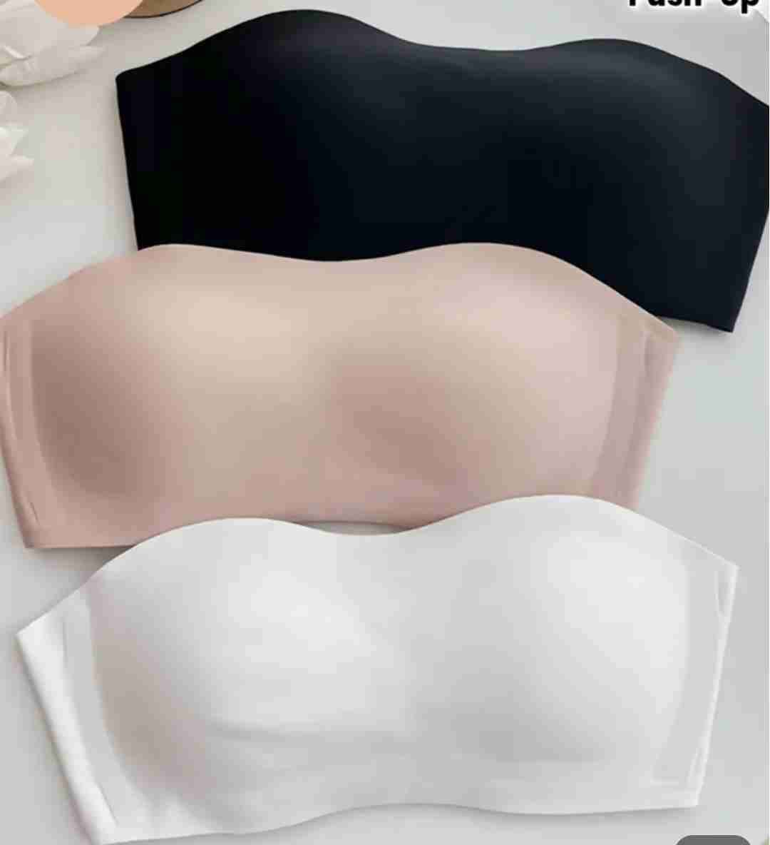 Set de sostenes straplet con tirantes a parte
