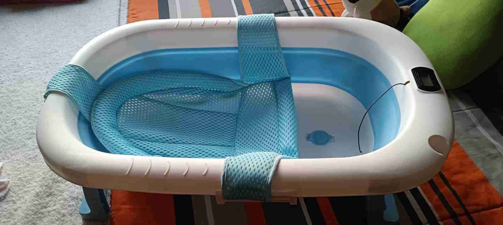 Tina de baño para bebé azul