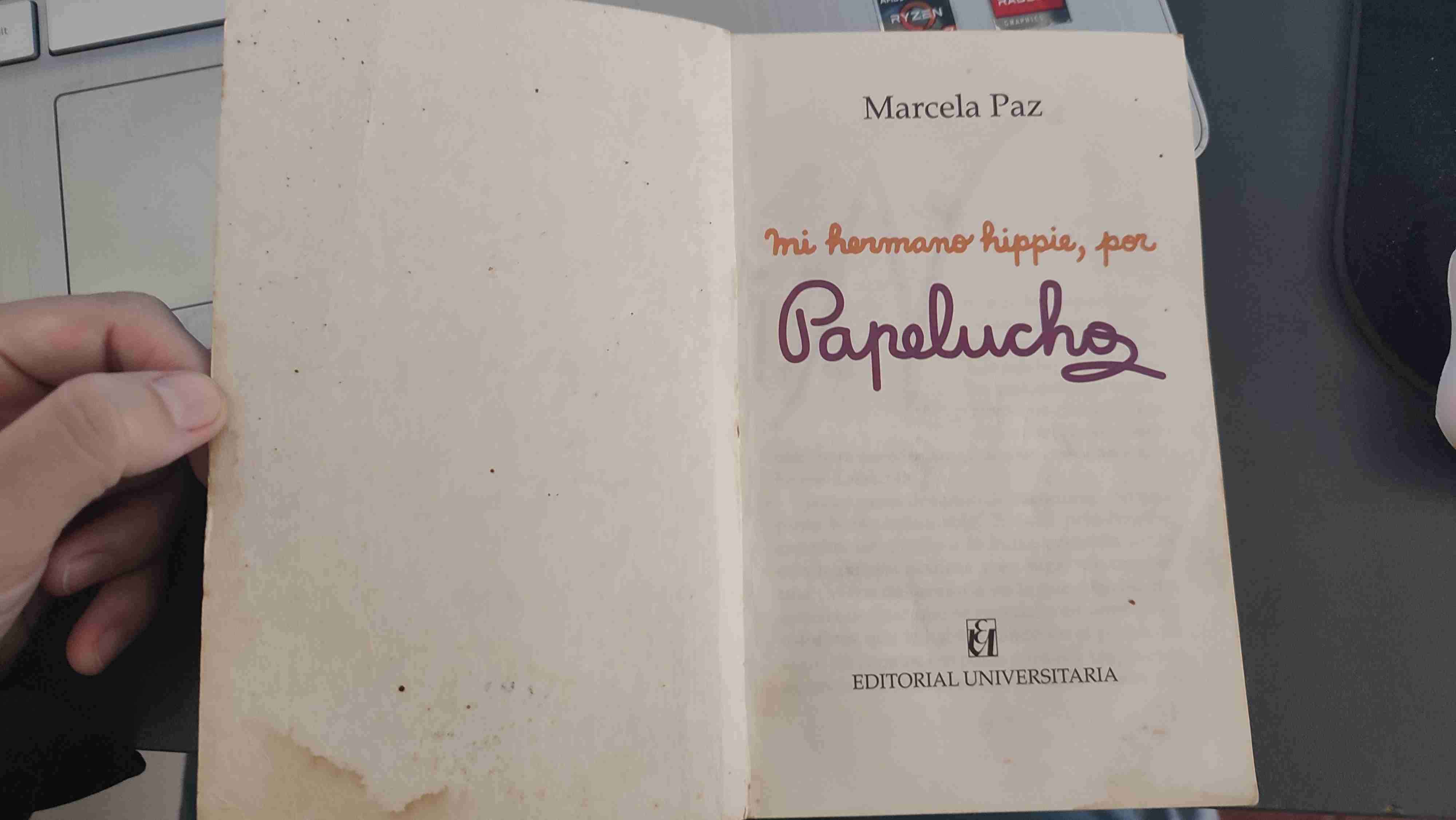 Libro Mi Hermano Hippie Papelucho - miniatura 3