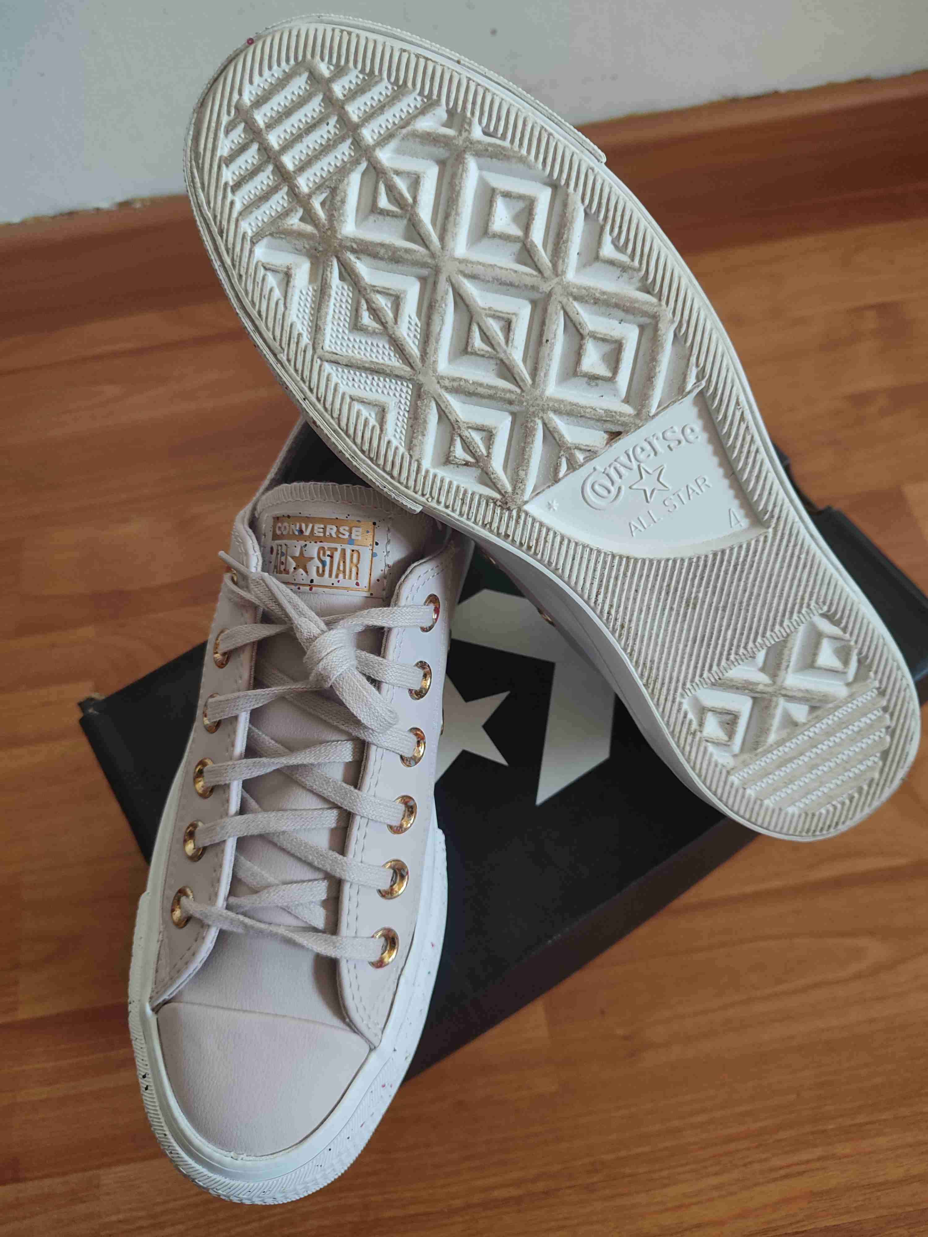 Zapatillas Converse rosadas talla 36.5 - miniatura 6