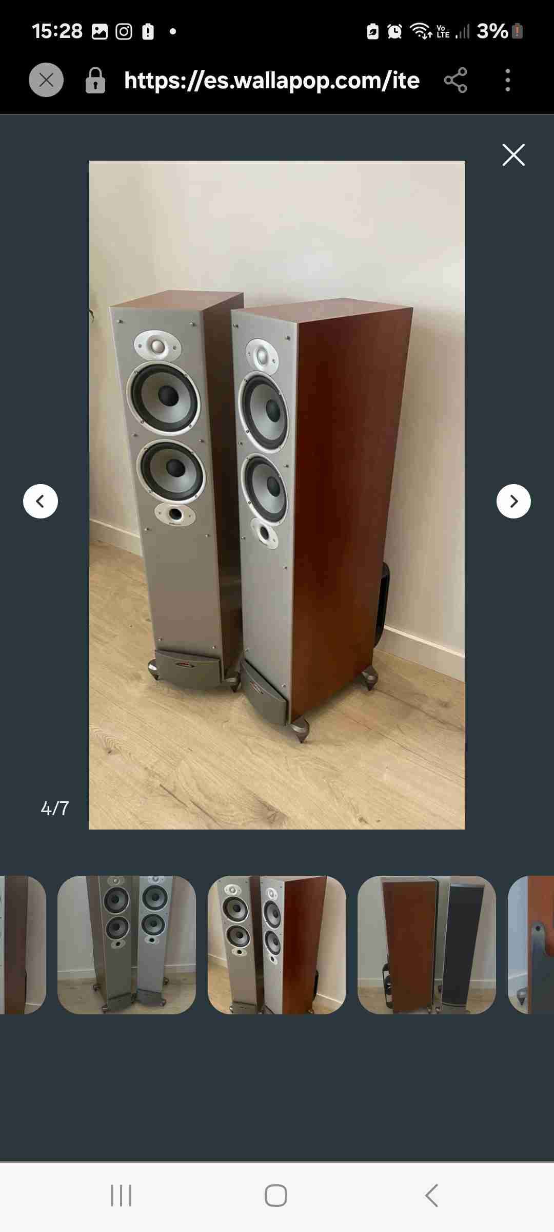 Bafle de torre Polk Audio modelo rri8 - miniatura 3