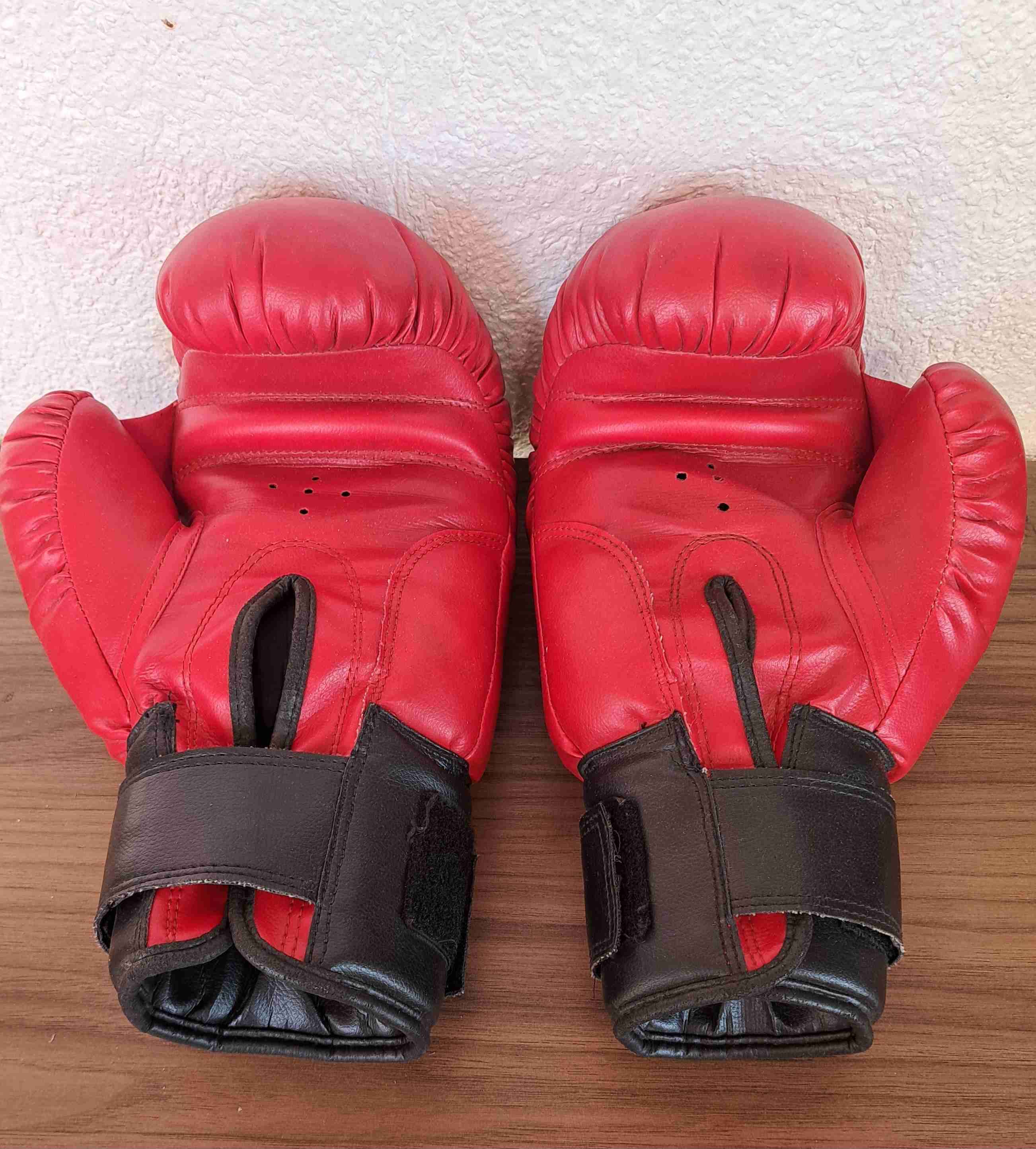 Guantes de boxeo rojos Super Star - miniatura 2