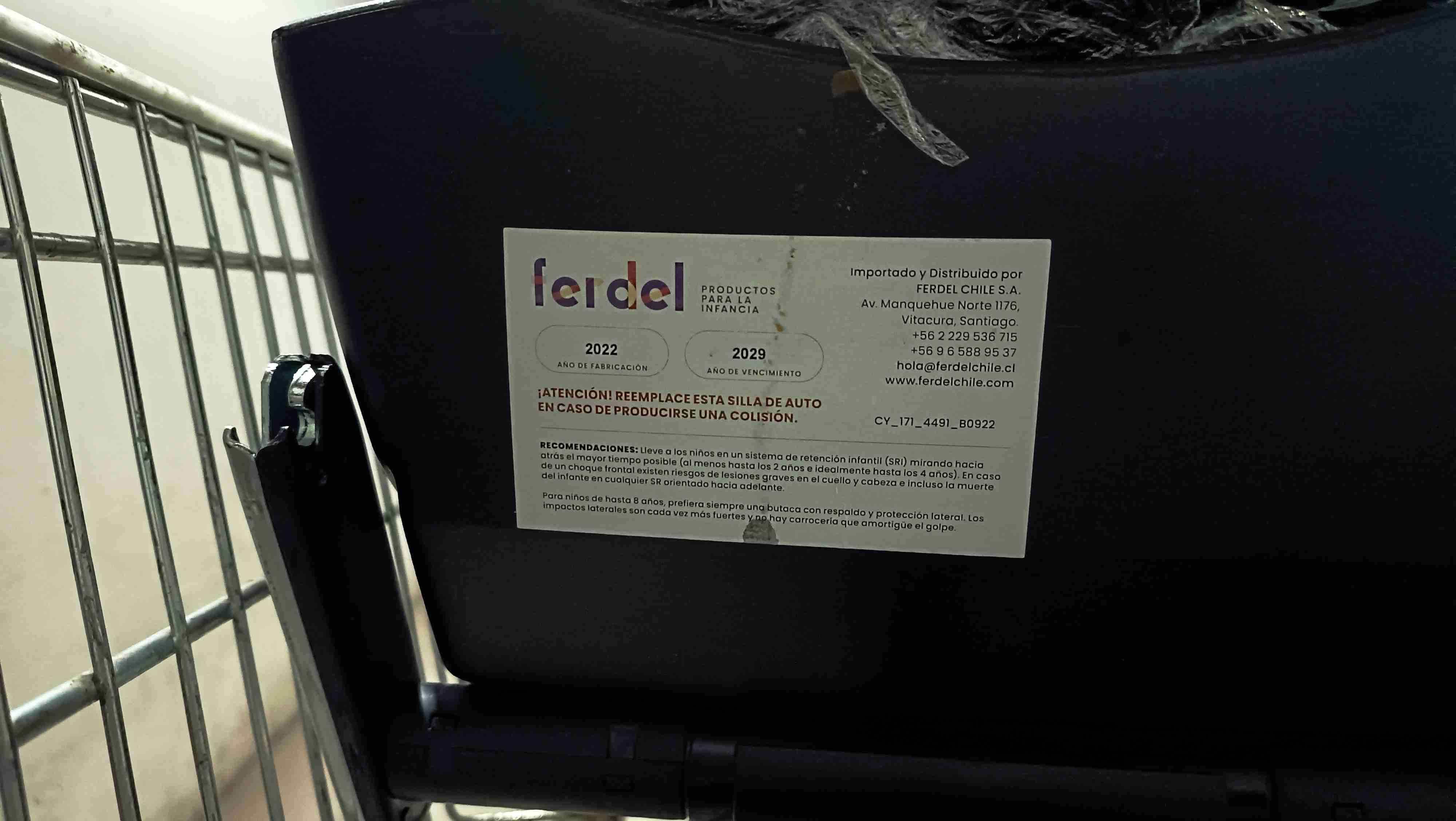 Huevito de auto para bebé Cybex Aton - miniatura 2