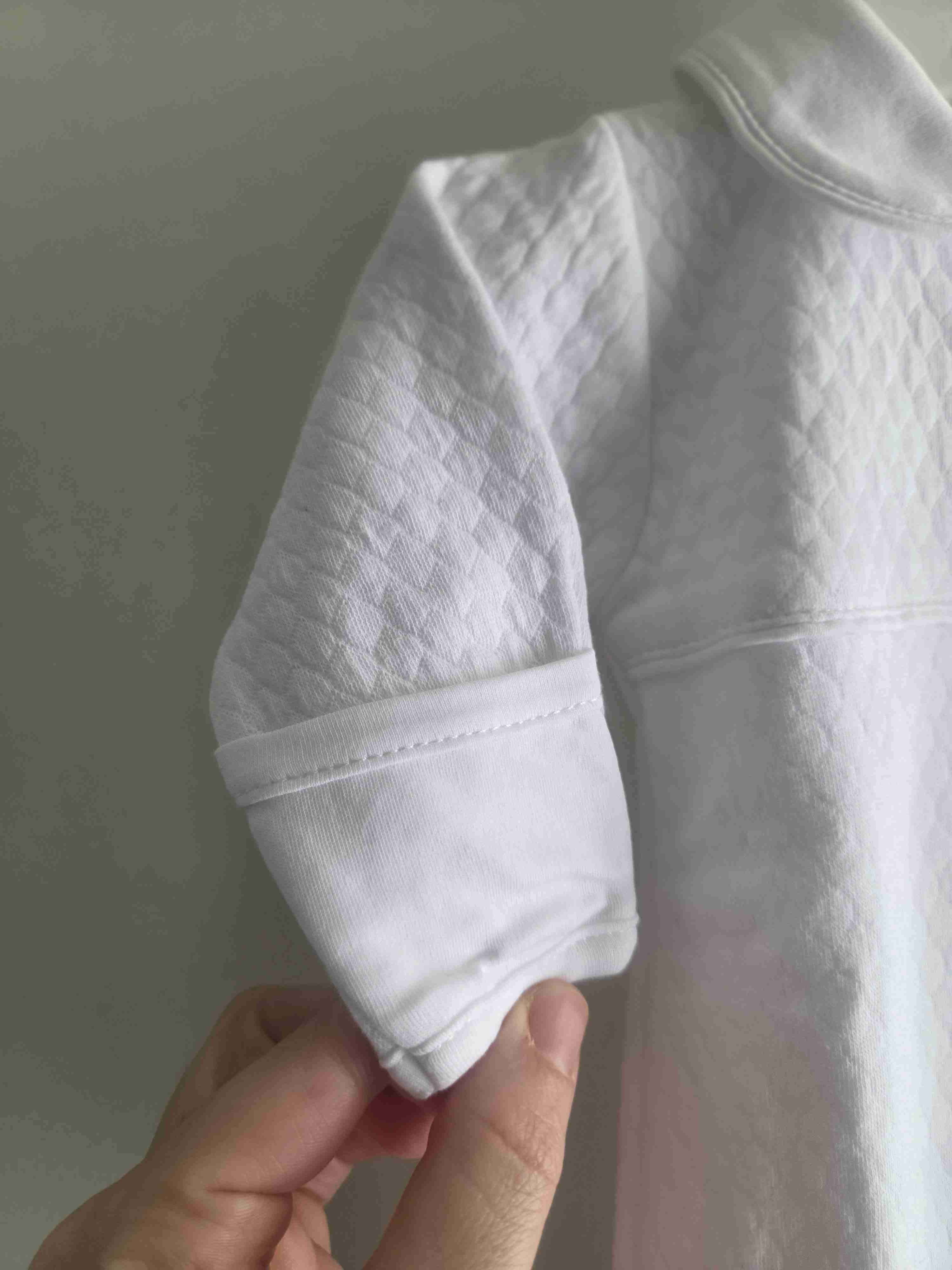 Enterito bebé blanco con cuello - miniatura 5