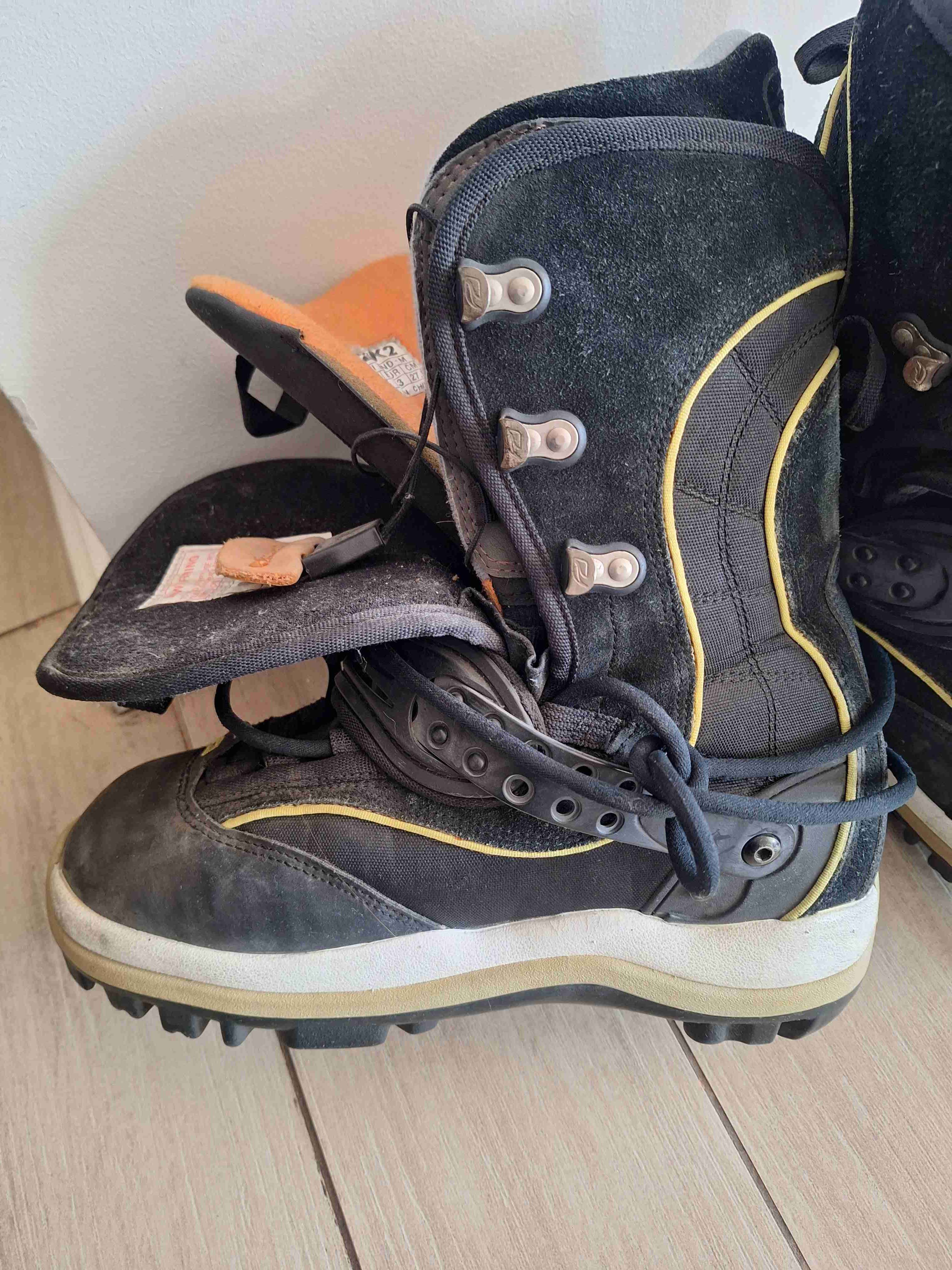 Botas de snowboard K2 negras - miniatura 2
