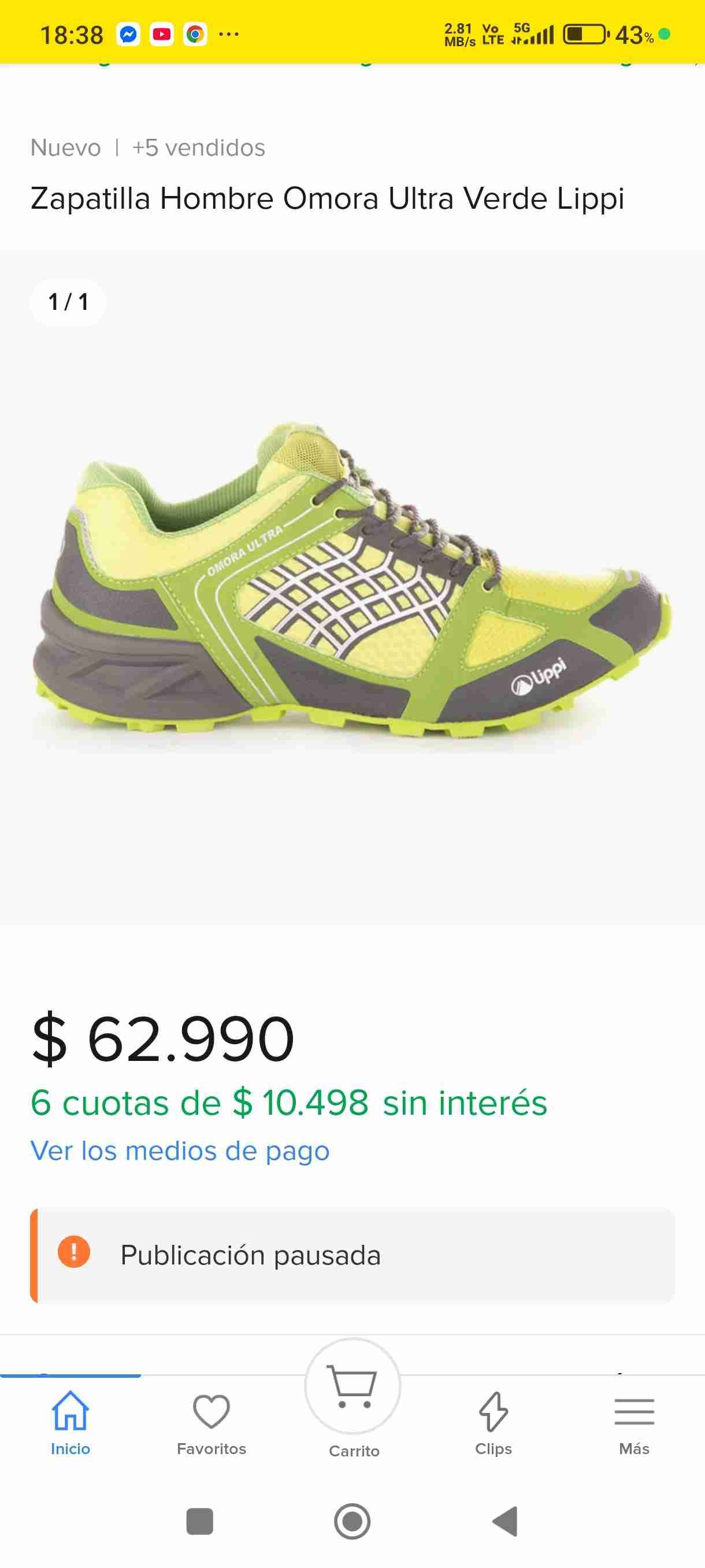 Zapatillas deportivas verdes - miniatura 3