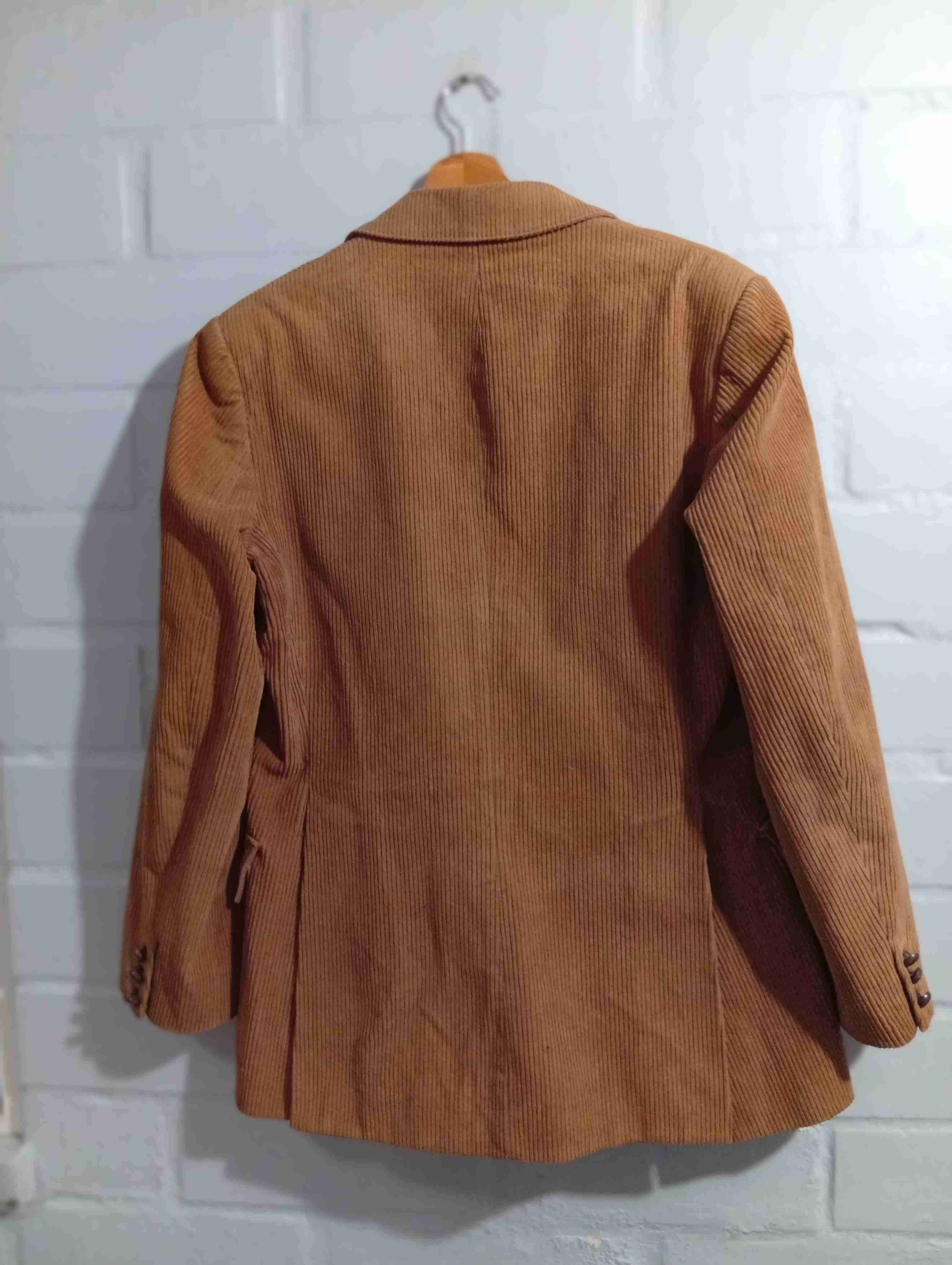 Blazer camel de cotele - miniatura 2