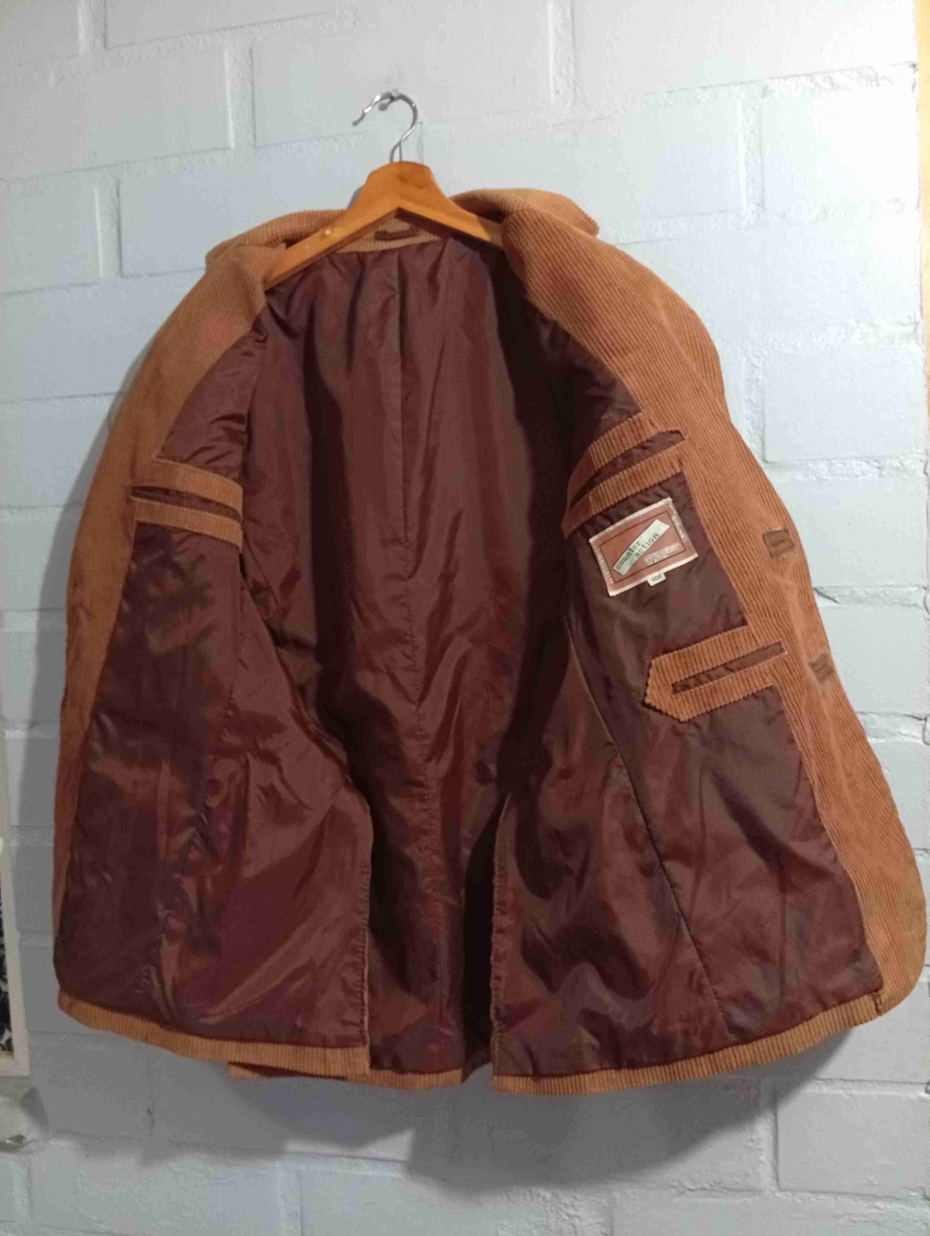 Blazer camel de cotele - miniatura 3